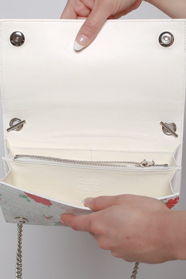 Vetements Vetements Floral Wallet on Chain Lambskin Bag NWT Size ONE SIZE - 4 Thumbnail