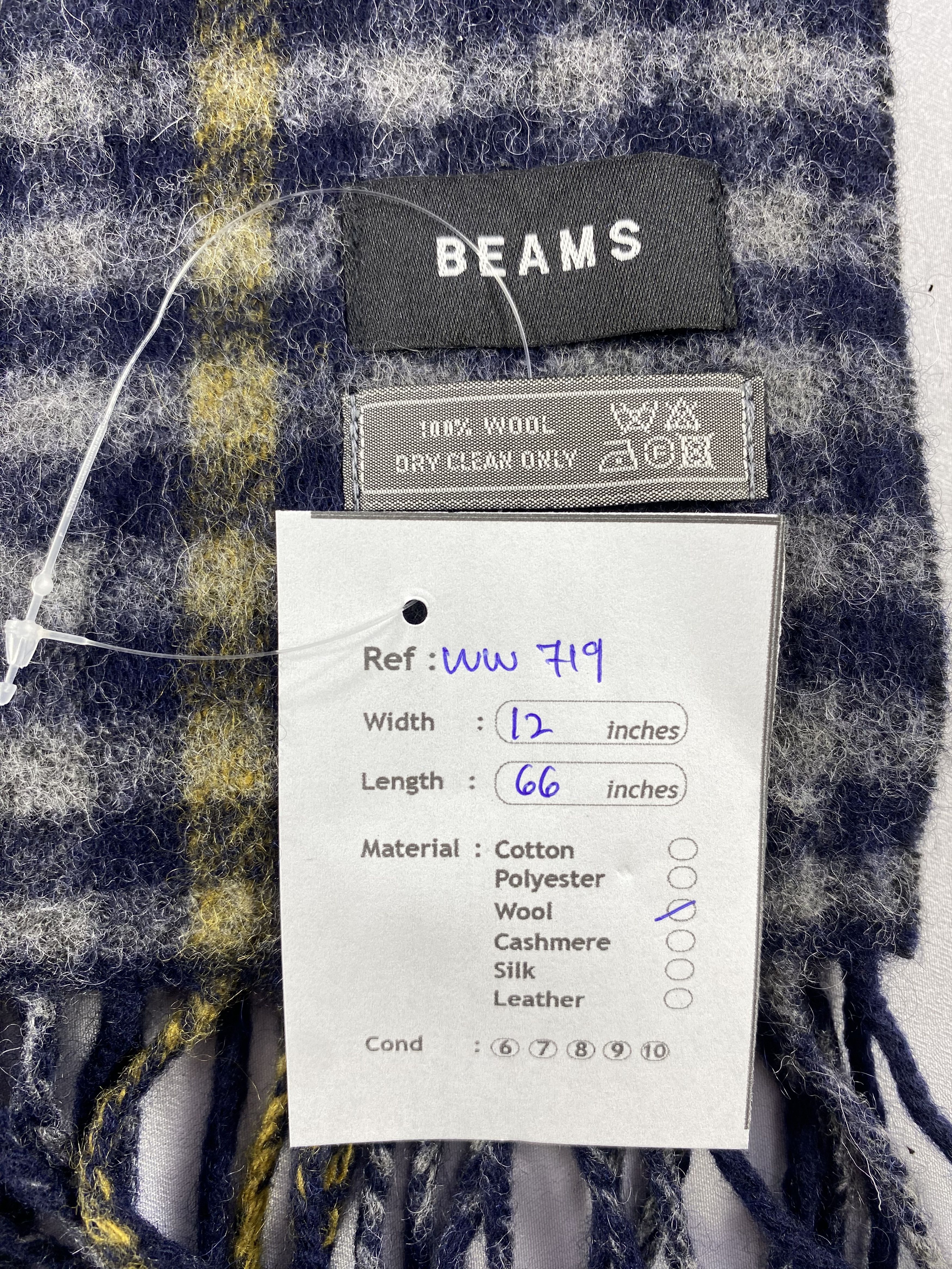 Beams Plus Beams Plus Scarf / Muffler / Neckwear - WW719 Size ONE SIZE - 5 Thumbnail