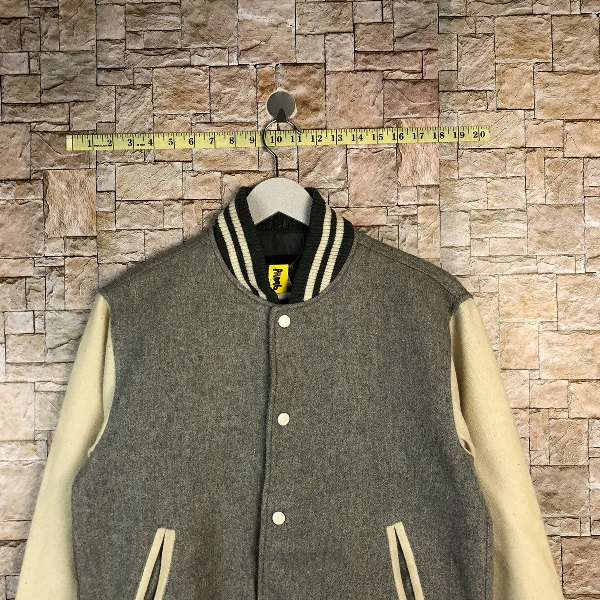 Japanese Brand Fair Mont Grey Bombers Jacket #A1096 Size US S / EU 44-46 / 1 - 2 Thumbnail