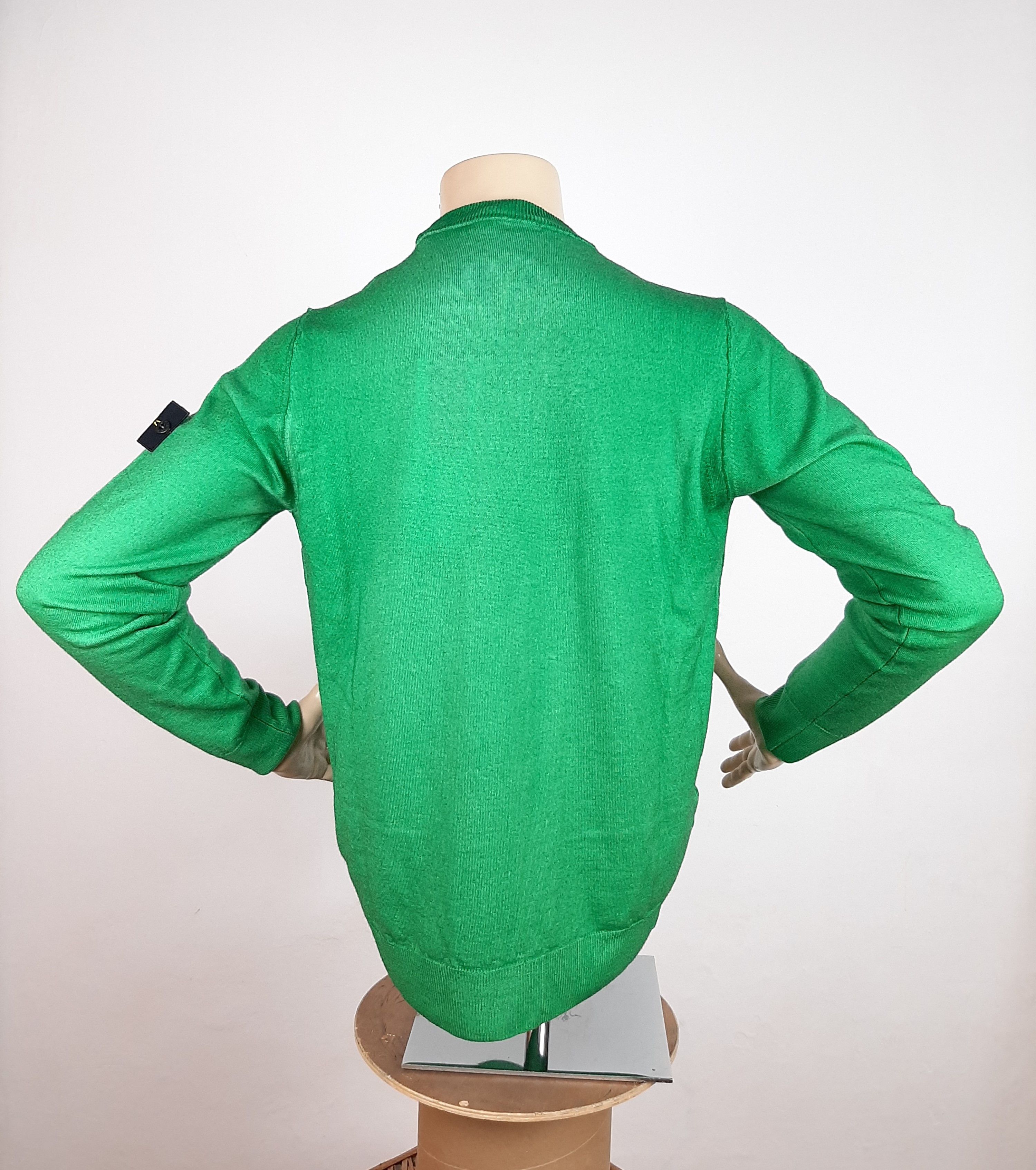Stone Island Stone Island Compass Motif Sweater Green Men's Size M Size US M / EU 48-50 / 2 - 6 Thumbnail