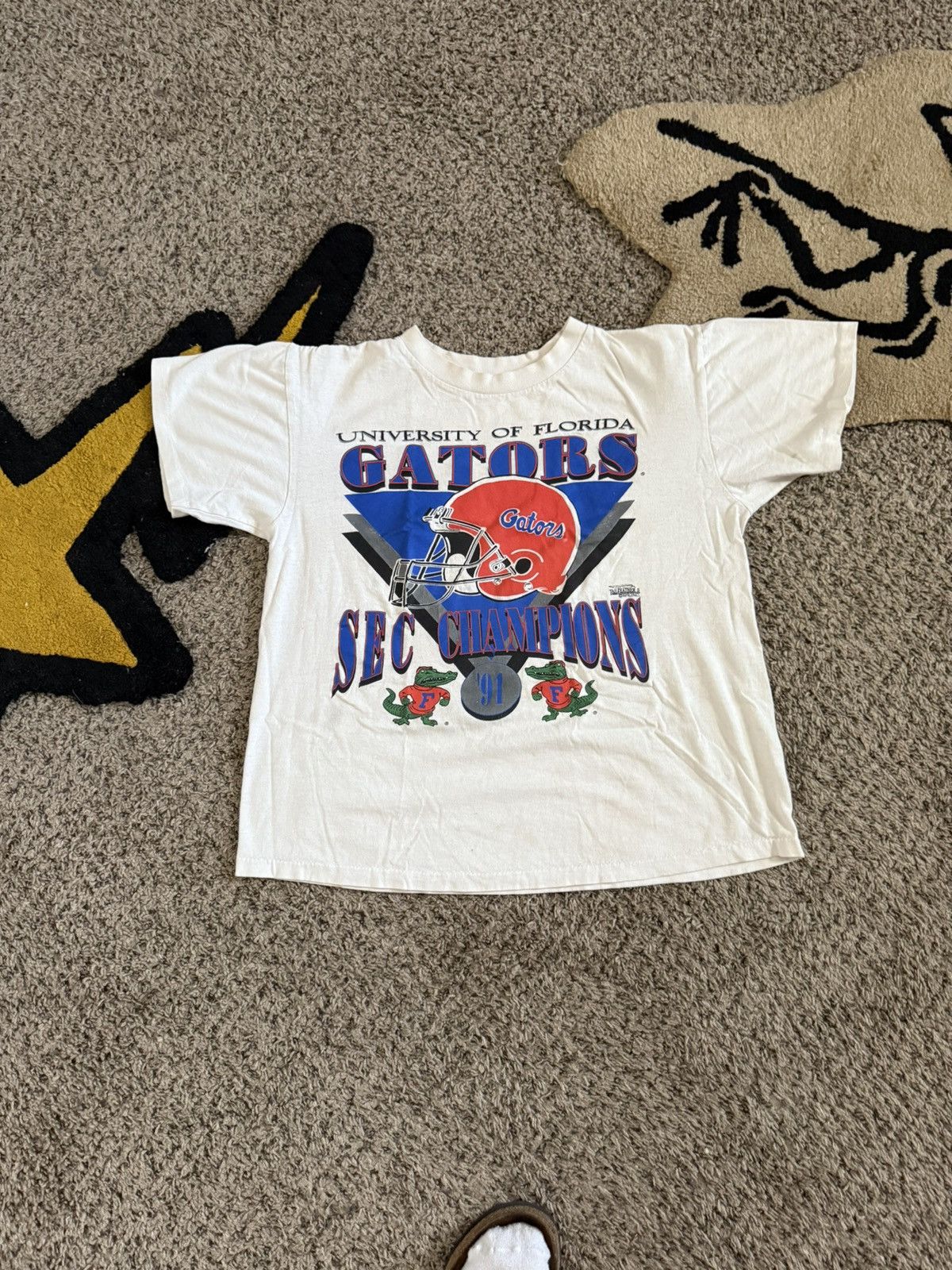 Vintage Vintage 1991 Florida Gators SEC Champs T-Shirt Size US S / EU 44-46 / 1 - 1 Thumbnail