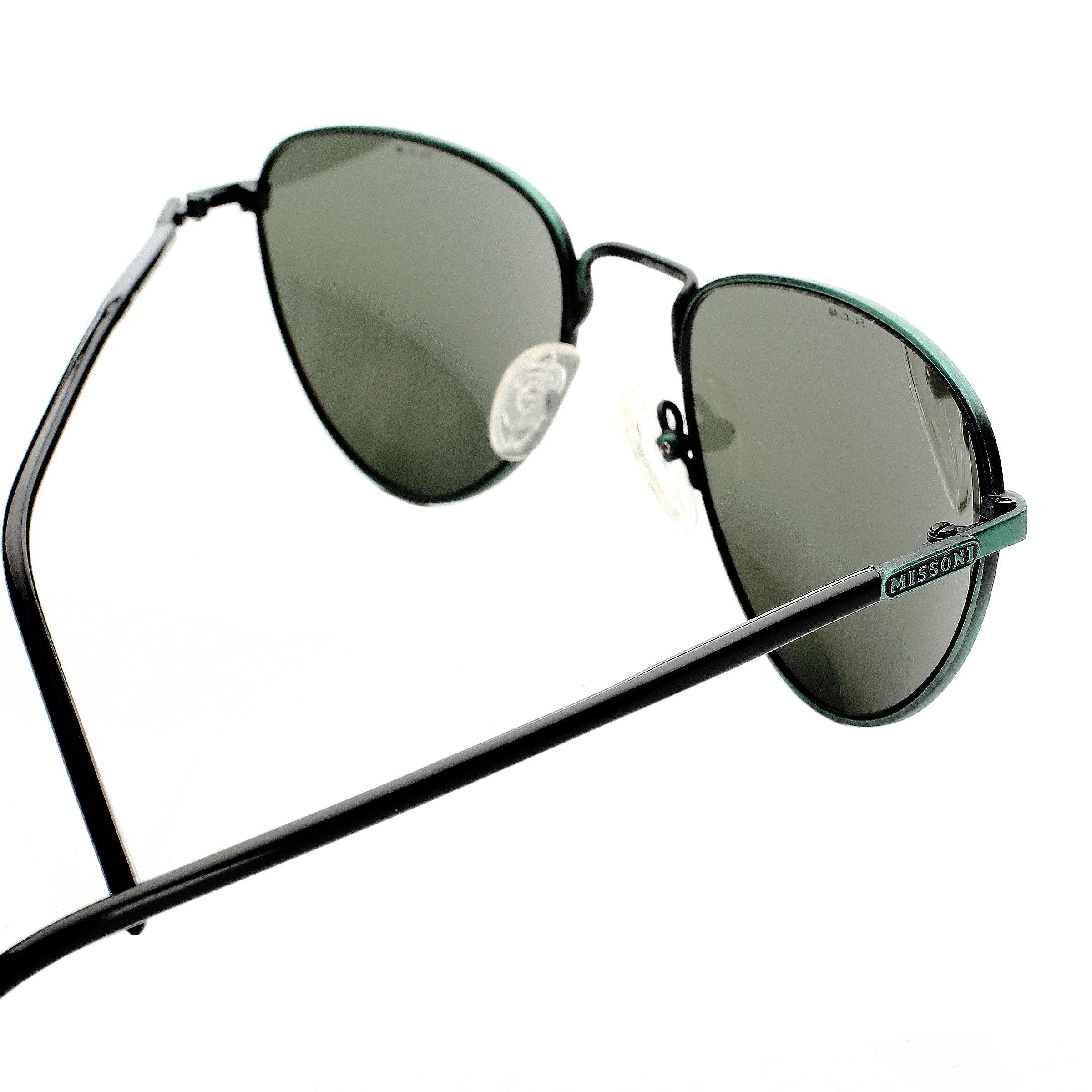 Missoni Missoni 90s Green Metal Traingle Sunglasses Size ONE SIZE - 4 Thumbnail