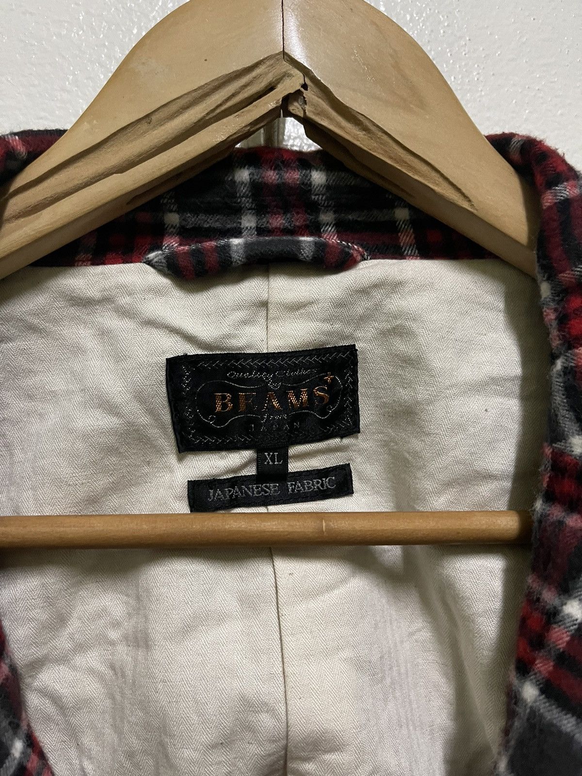Beams Plus × Japanese Brand Beams Plus Blazer Red Plaid Size US XL / EU 56 / 4 - 6 Thumbnail