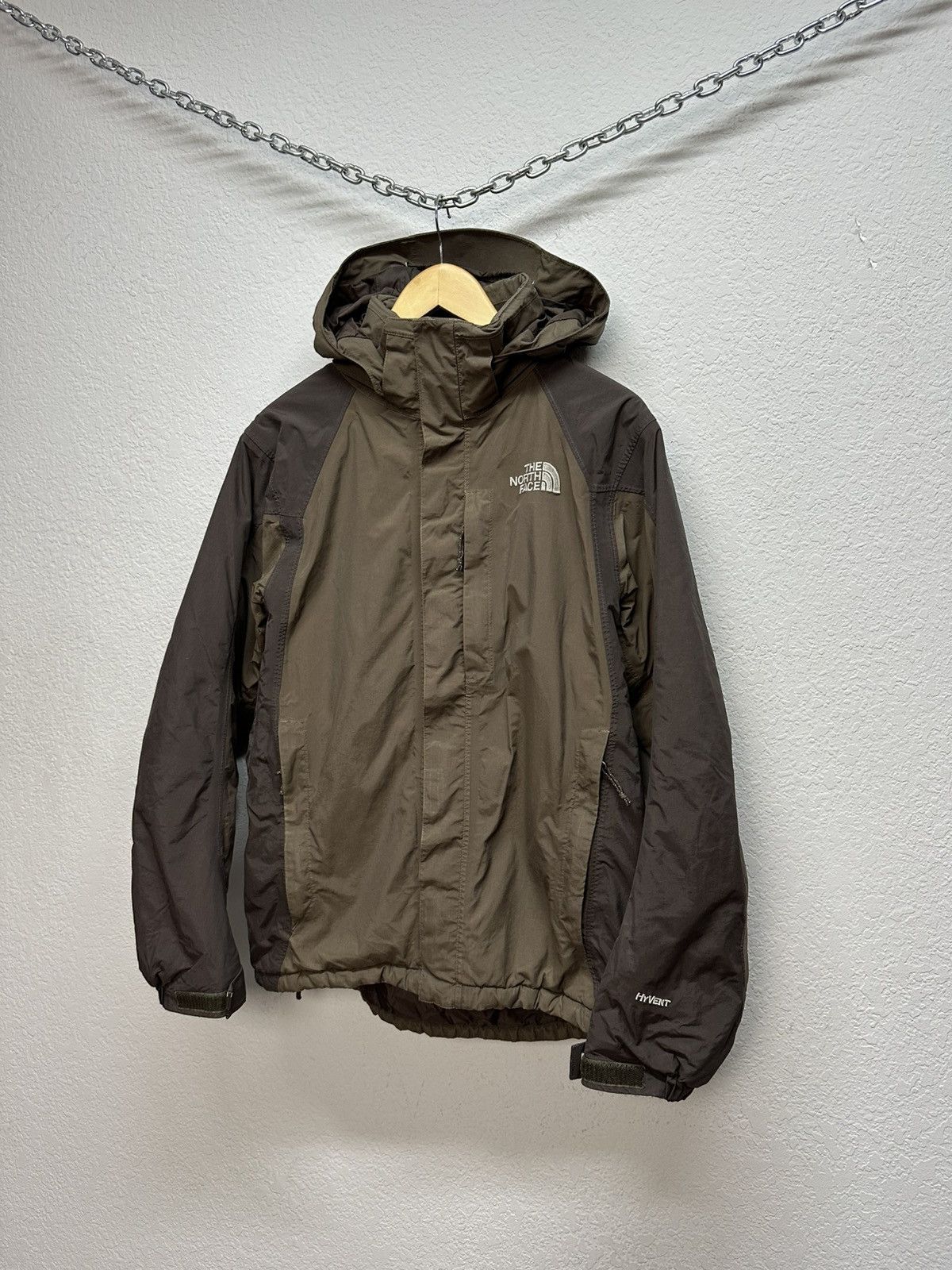 The North Face Vintage The North Face Hyvent Brown Jacket TNF Waterproof Size US S / EU 44-46 / 1 - 5 Thumbnail
