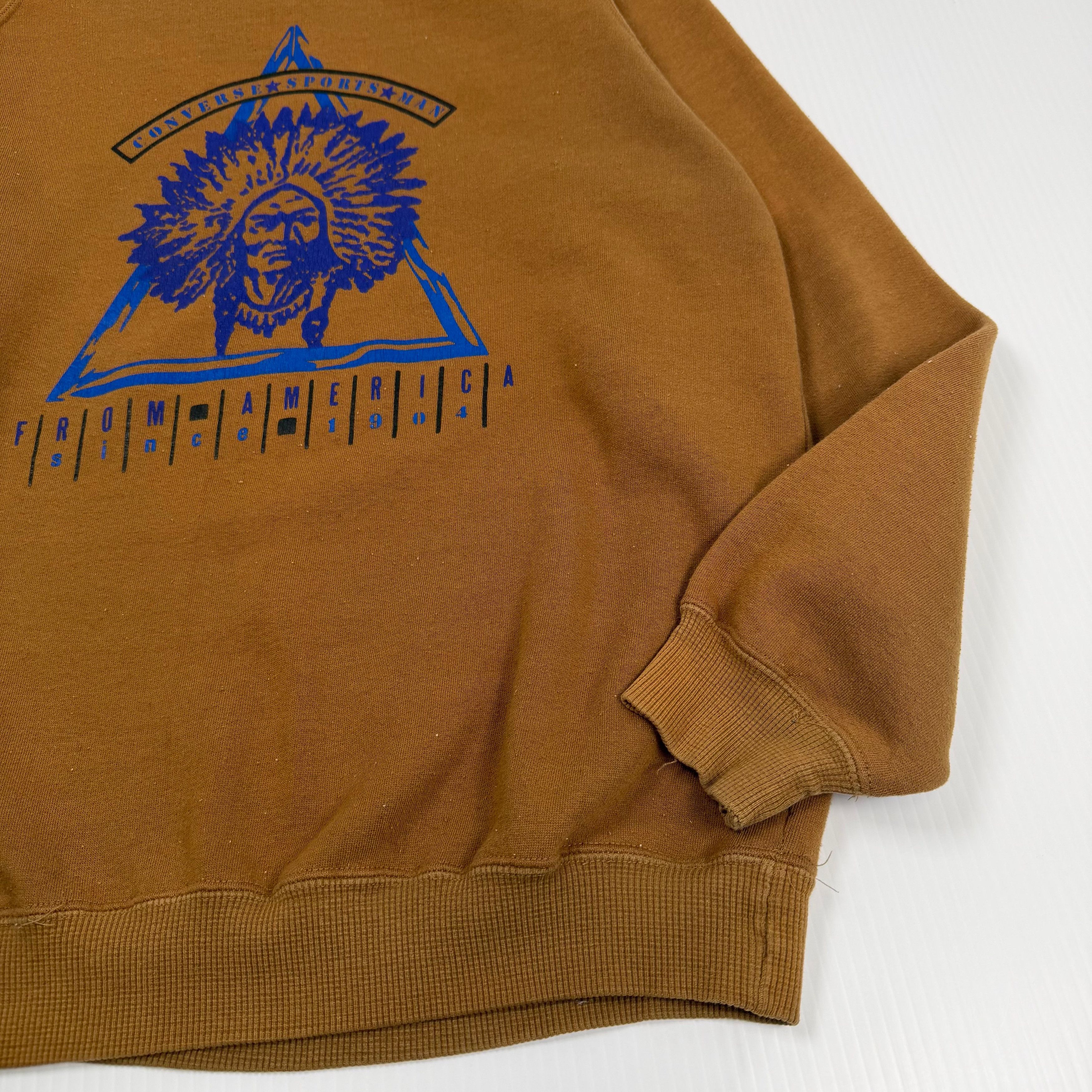 Converse Vintage Converse Since 1904 Crewneck L Size US L / EU 52-54 / 3 - 3 Thumbnail