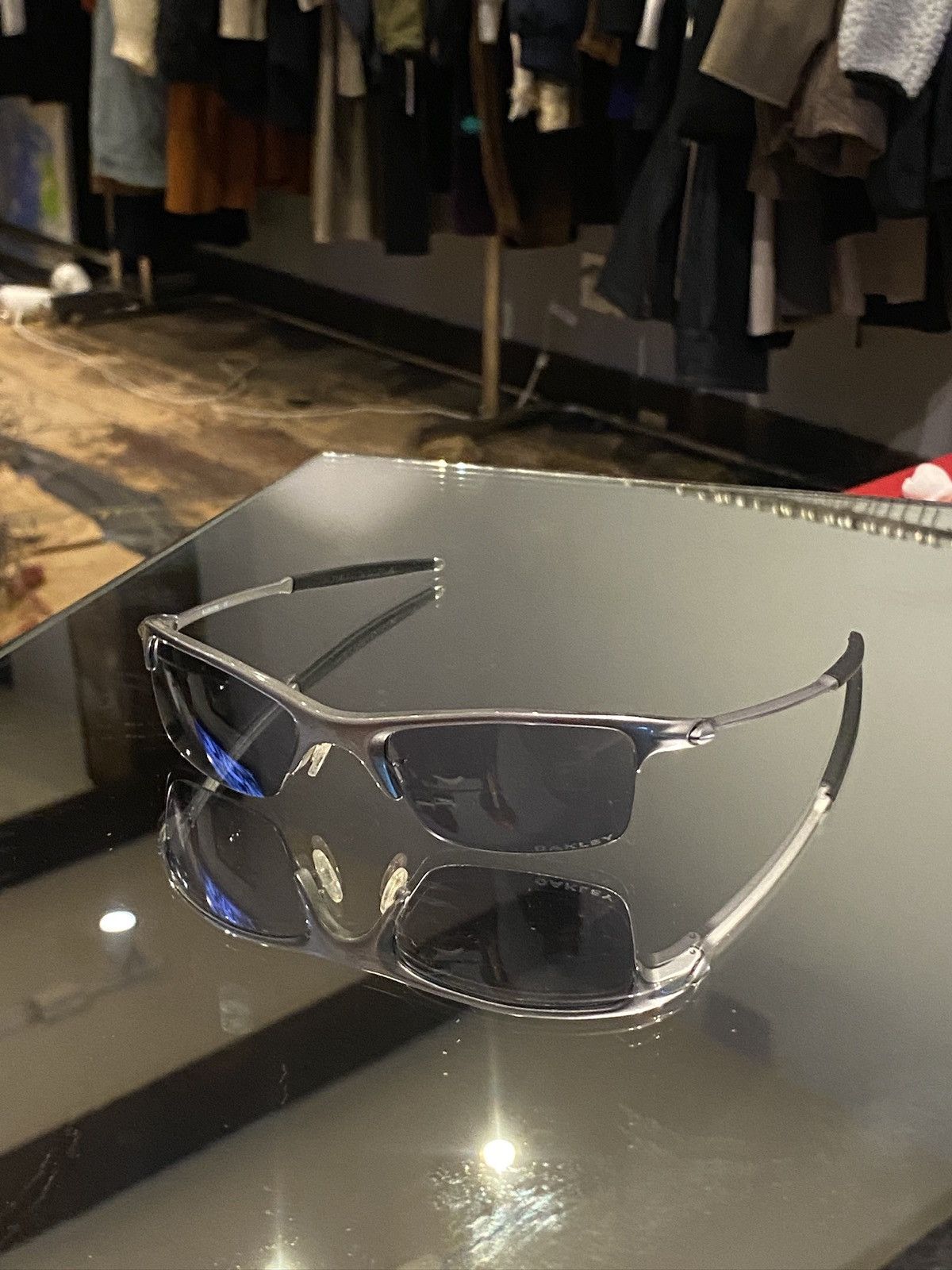 Oakley OAKLEY RAZRWire Light Grey O-Luminum Sunglasses RARE Size ONE SIZE - 3 Thumbnail