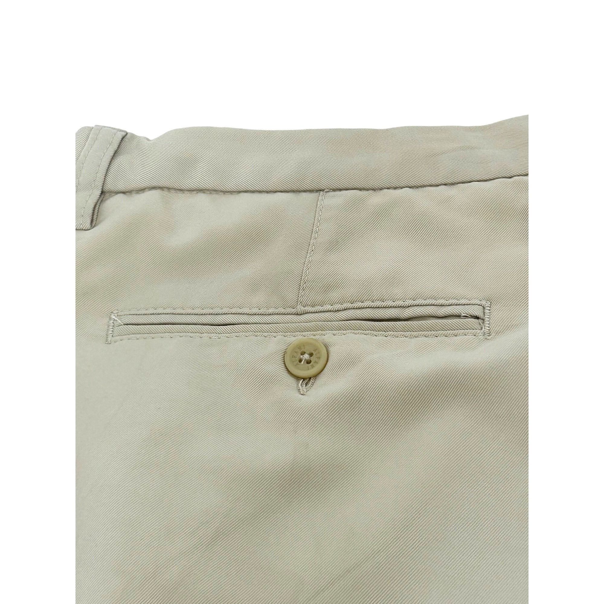 Alfani Alfani Men's Cream Golf Shorts 42 Modal/Polyester Zip Button Size US 42 / EU 58 - 9 Thumbnail
