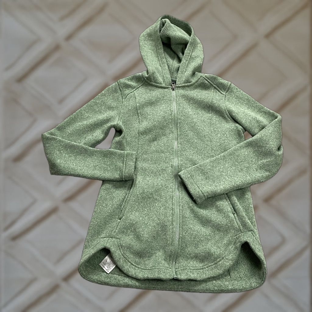 Eddie Bauer Eddie Bauer Hoodie Sweatshirt Womens XS Green Full Zip Fleece Pockets Casual Size XS / US 0-2 / IT 36-38 - 1 Thumbnail