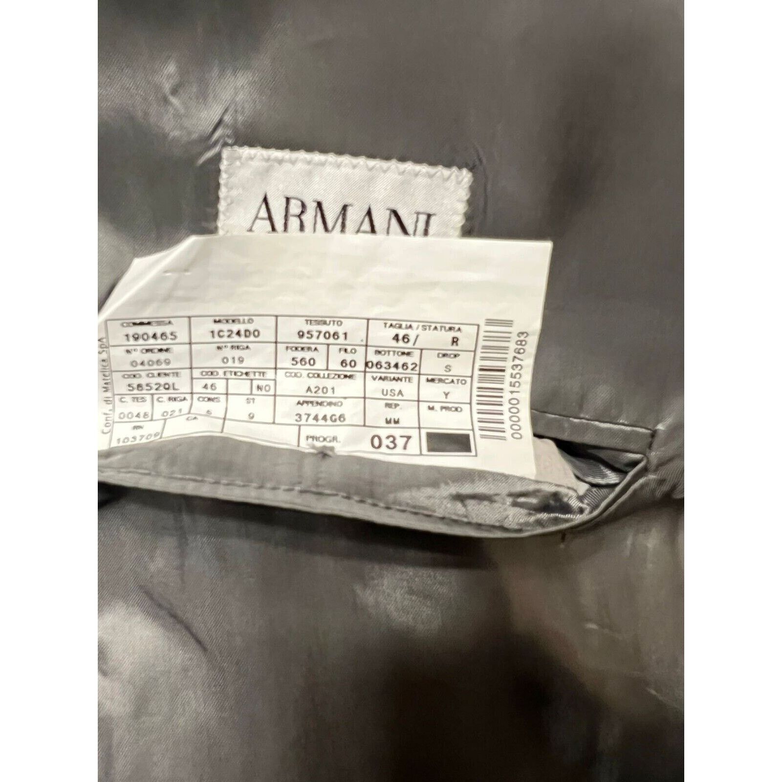Armani Collezioni Armani Collezioni 3bt Blazer Jacket 46 R Size 46R - 8 Thumbnail