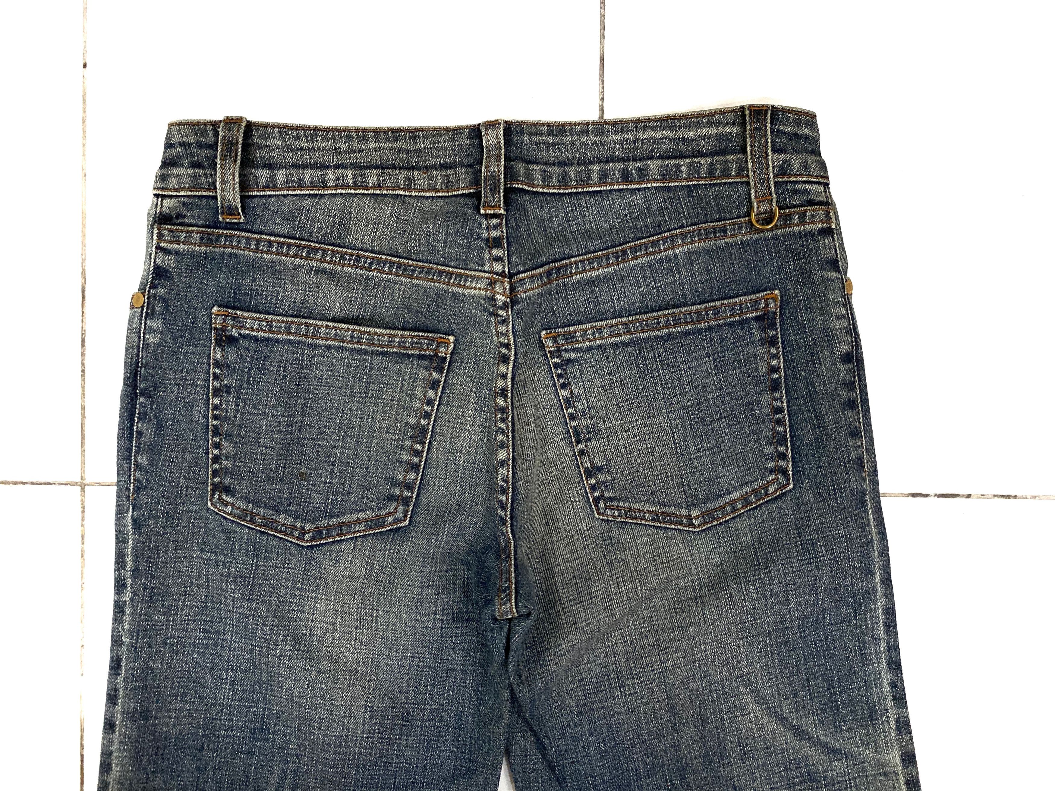 Gucci Authentic Vintage Gucci Flare Bootcut Denim Size 30" / US 8 / IT 44 - 8 Thumbnail