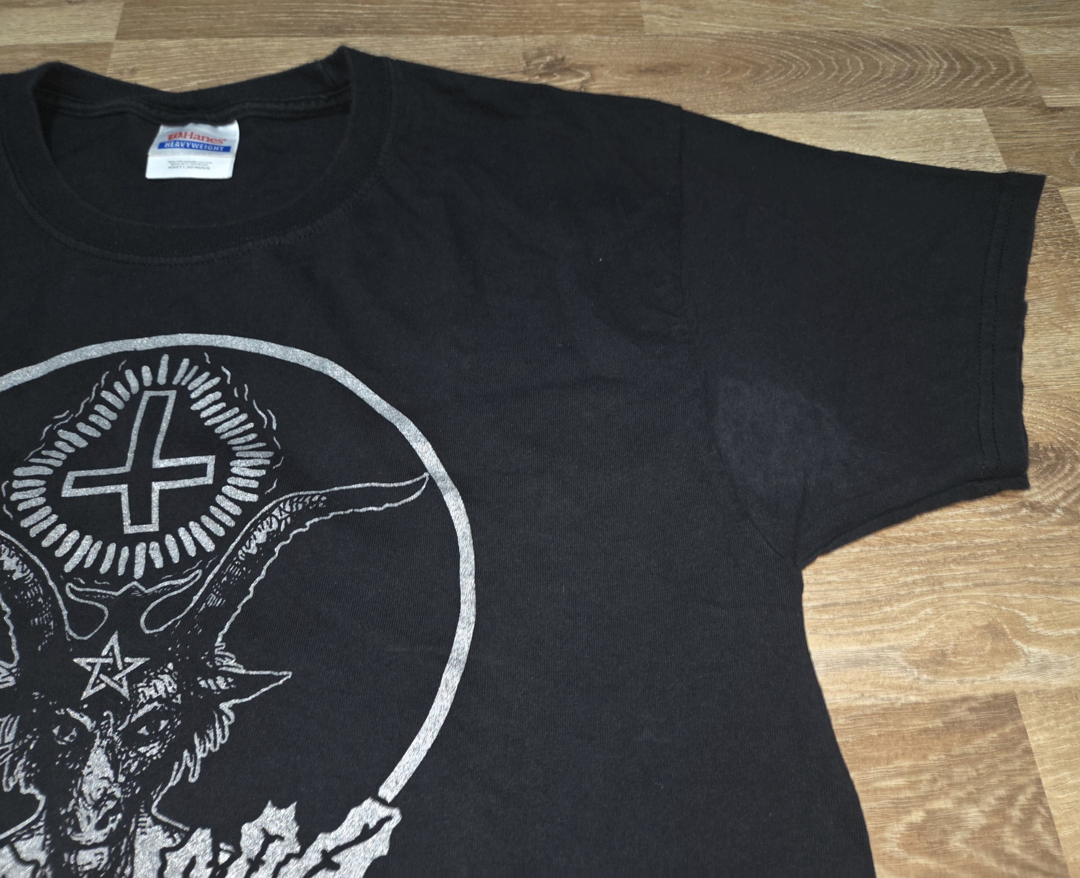 Band Tees Vintage Black Metal Band GOATWHORE Jagermeister T Shirt Size US L / EU 52-54 / 3 - 6 Thumbnail