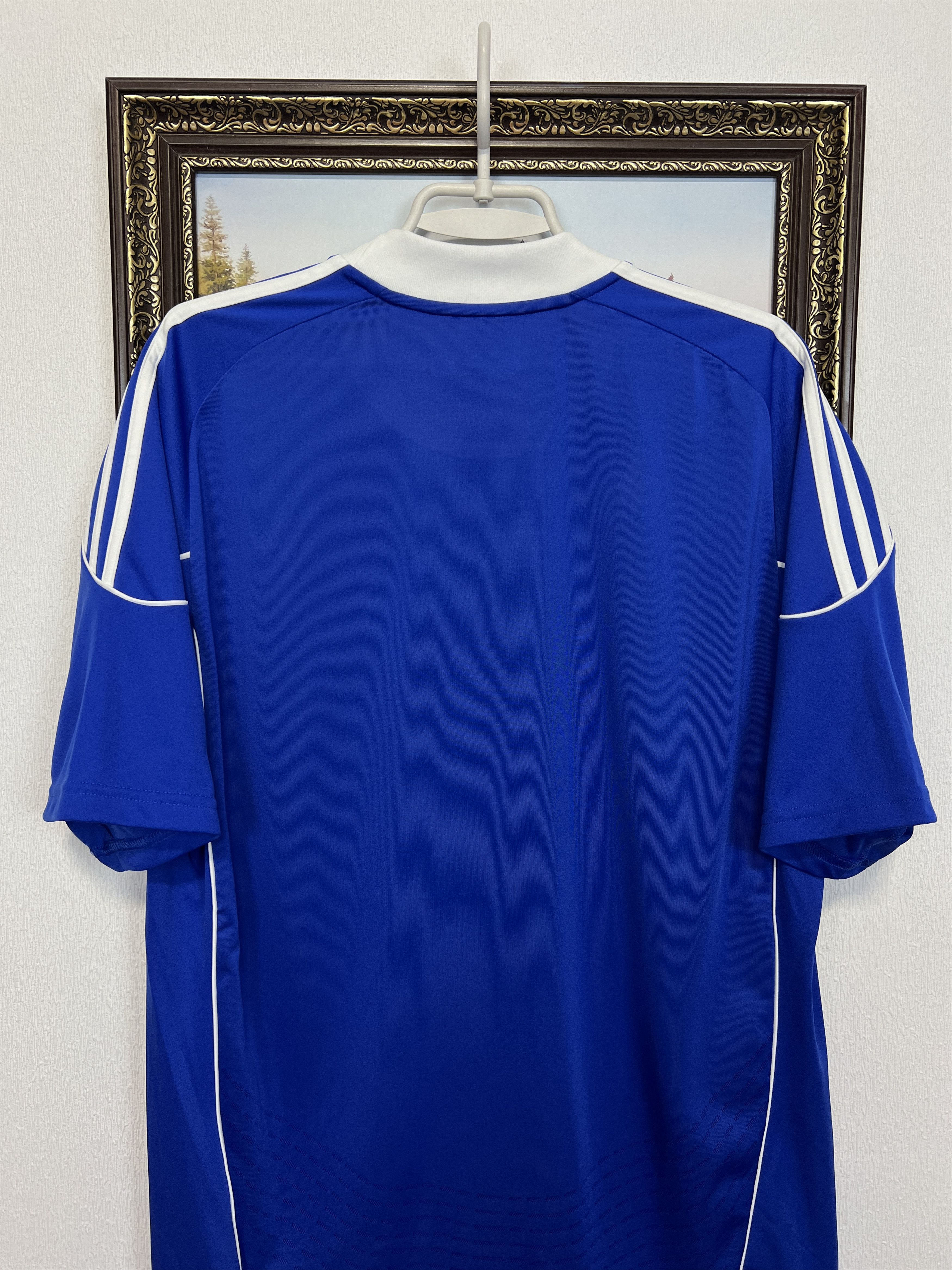 Adidas Slovakia Home football shirt 2010 Player Issue Soccer Jersey Size US XL / EU 56 / 4 - 8 Thumbnail