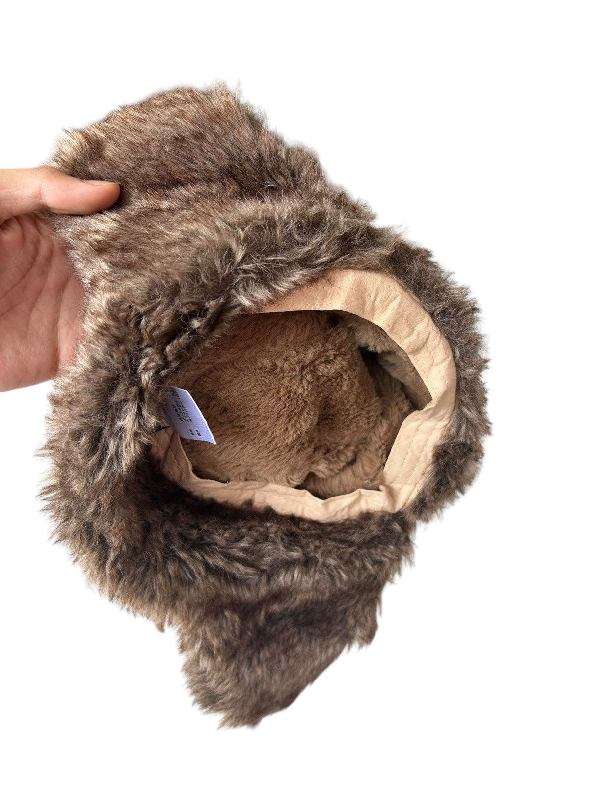 Japanese Brand × Kapital × Vintage Japanese Style Ushanka fur Beanie Hats Rare 🎌☠️☠️ Size ONE SIZE - 7 Thumbnail