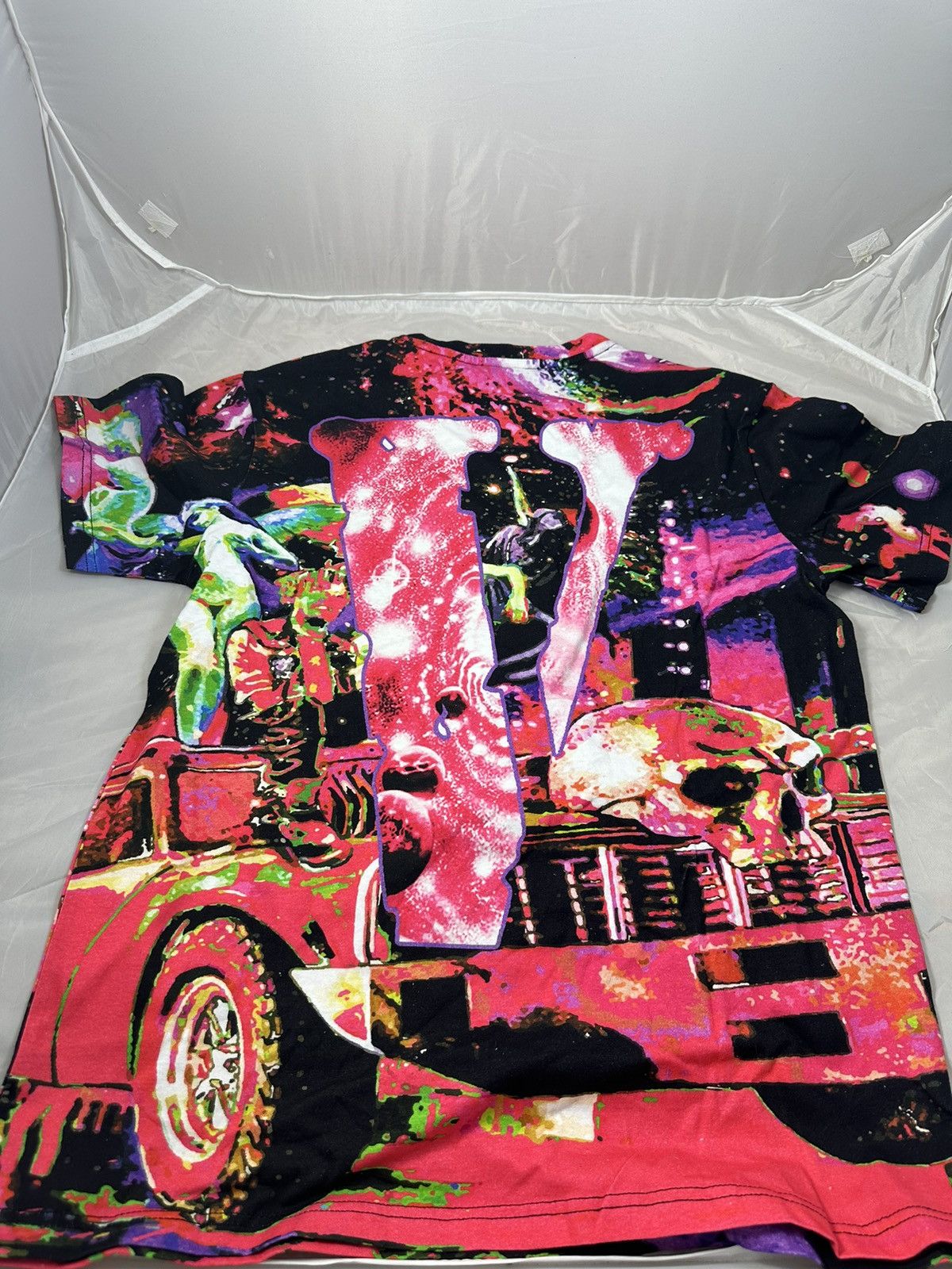 Vlone Juice Wrld Galaxy All Over T-shirt Size US M / EU 48-50 / 2 - 4 Thumbnail