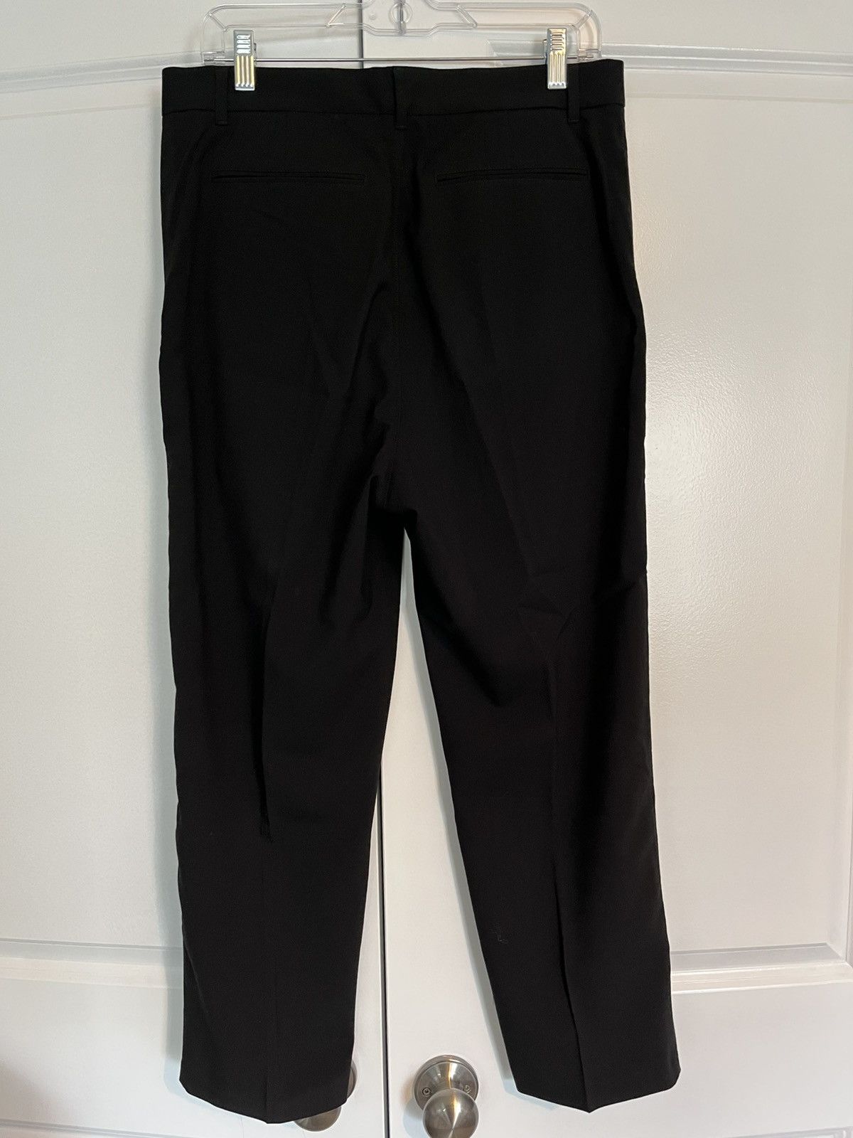 Need Supply Black cropped rayon blend trousers Size US 31 - 3 Thumbnail