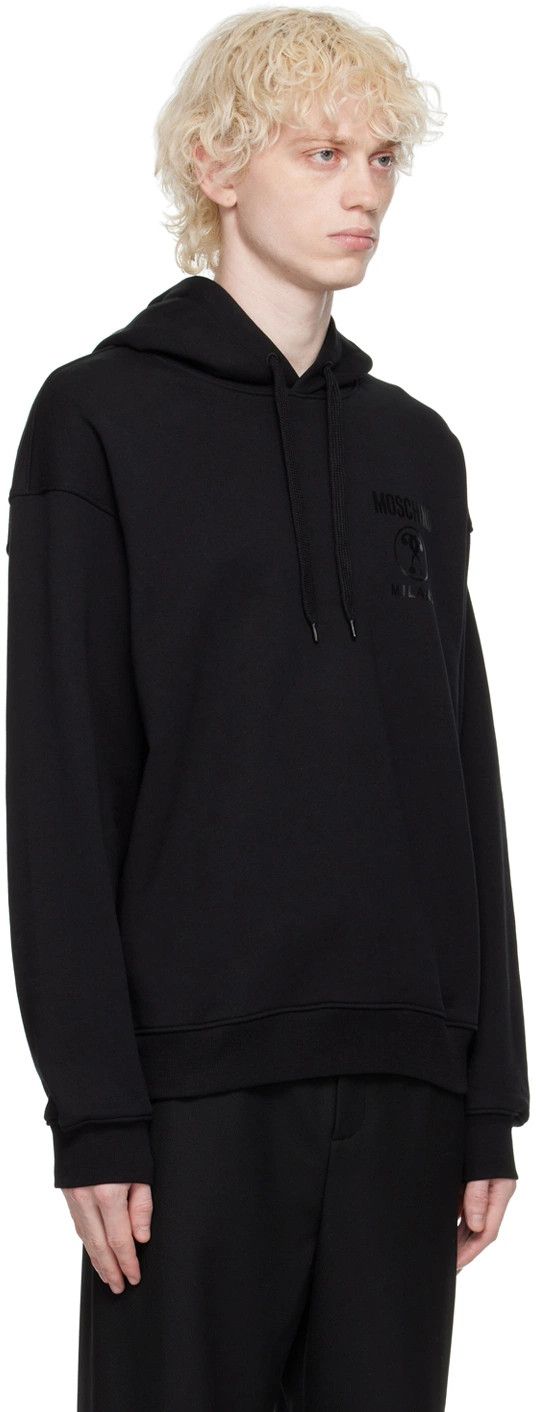 Moschino o1y0225 Logo Hoodie in Black Size US S / EU 44-46 / 1 - 2 Thumbnail