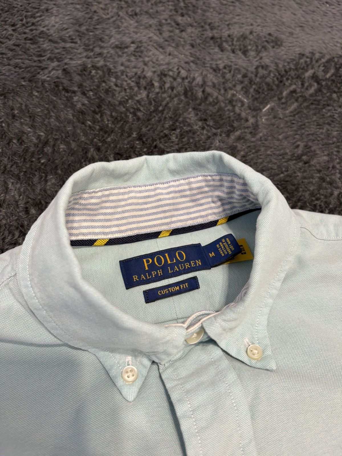 Polo Ralph Lauren Polo Ralph Lauren Basic Mint Green Classic Shirt Size US M / EU 48-50 / 2 - 7 Thumbnail