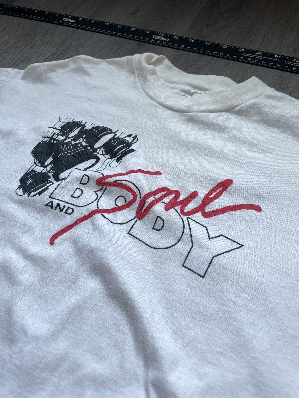 Hanes Vintage Hanes USA “Body and Soul” Graphic T-Shirt (Sz. XL) Size US XL / EU 56 / 4 - 2 Thumbnail