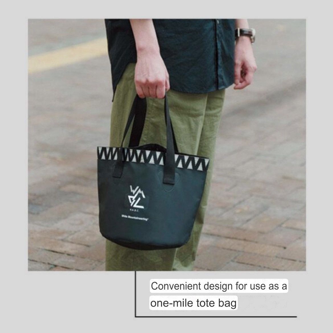 White Mountaineering White Mountaineering Waterproof Tote Bag Size ONE SIZE - 12 Thumbnail