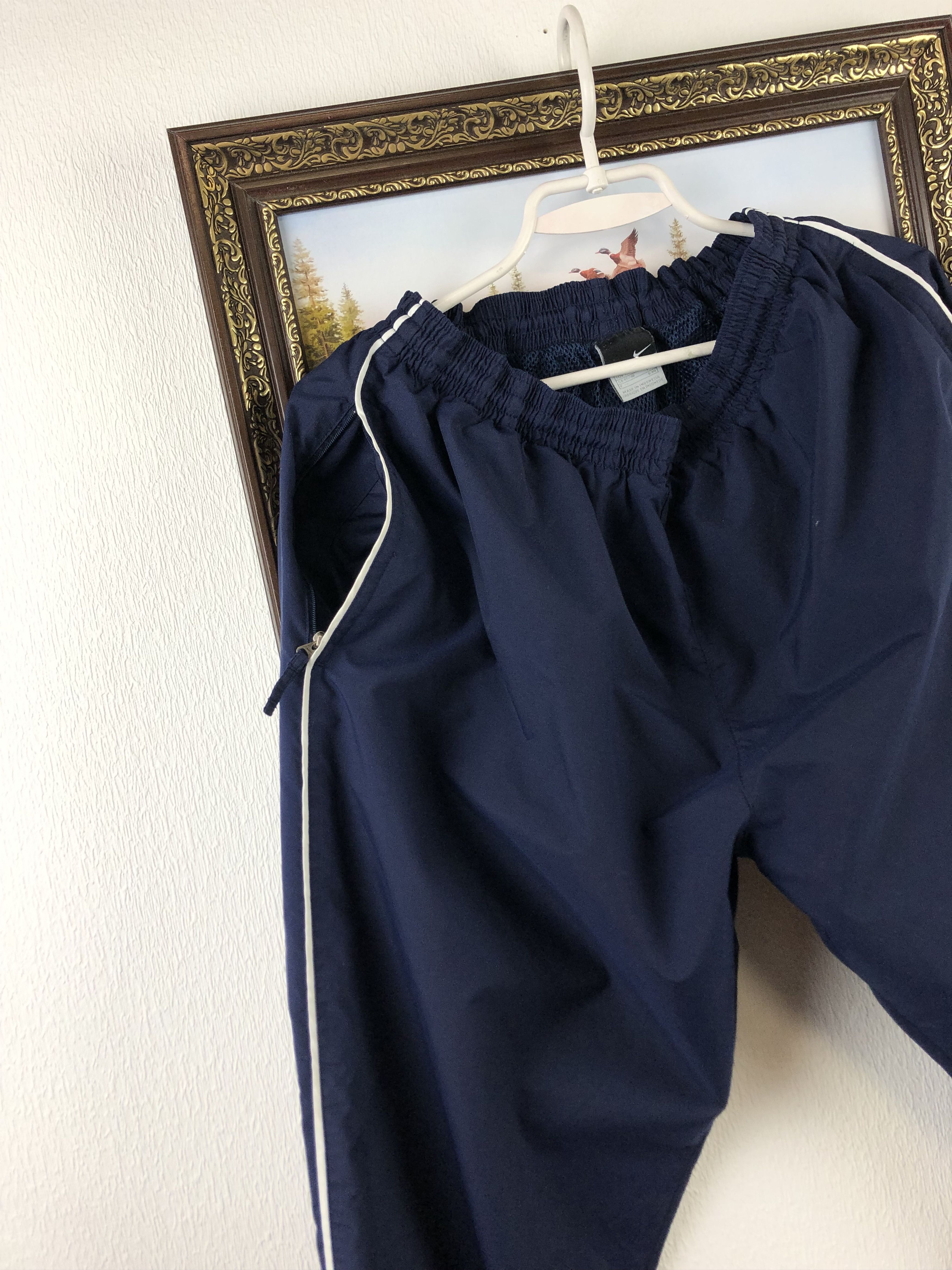 Nike × Vintage Vintage Nike Nylon Track Pants Sweatpants Rare Size XXL Size US 42 / EU 58 - 3 Thumbnail