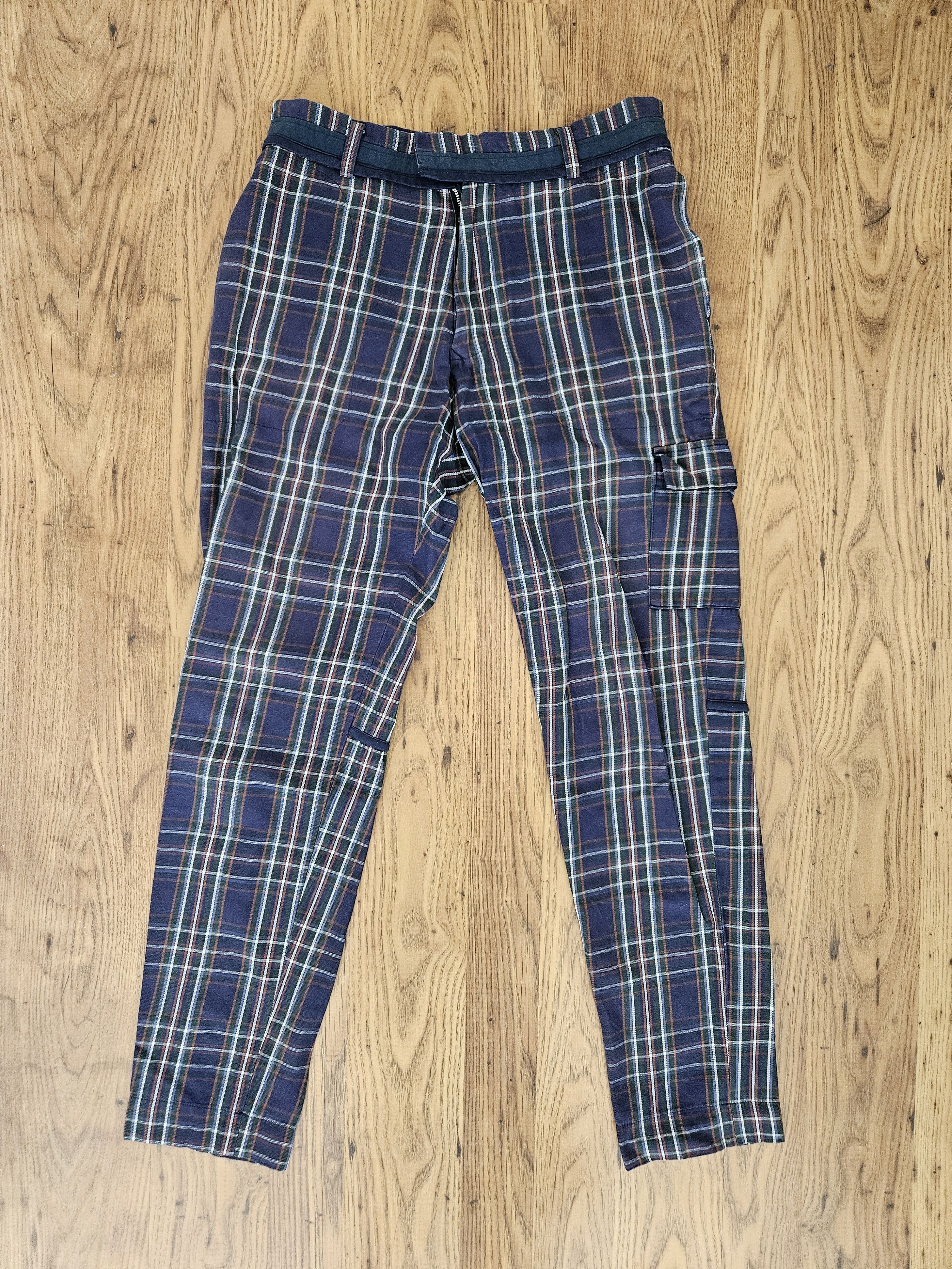 Undercover Undercover AW 1996 Tartan Cargo Pant Size US 30 / EU 46 - 1 Thumbnail