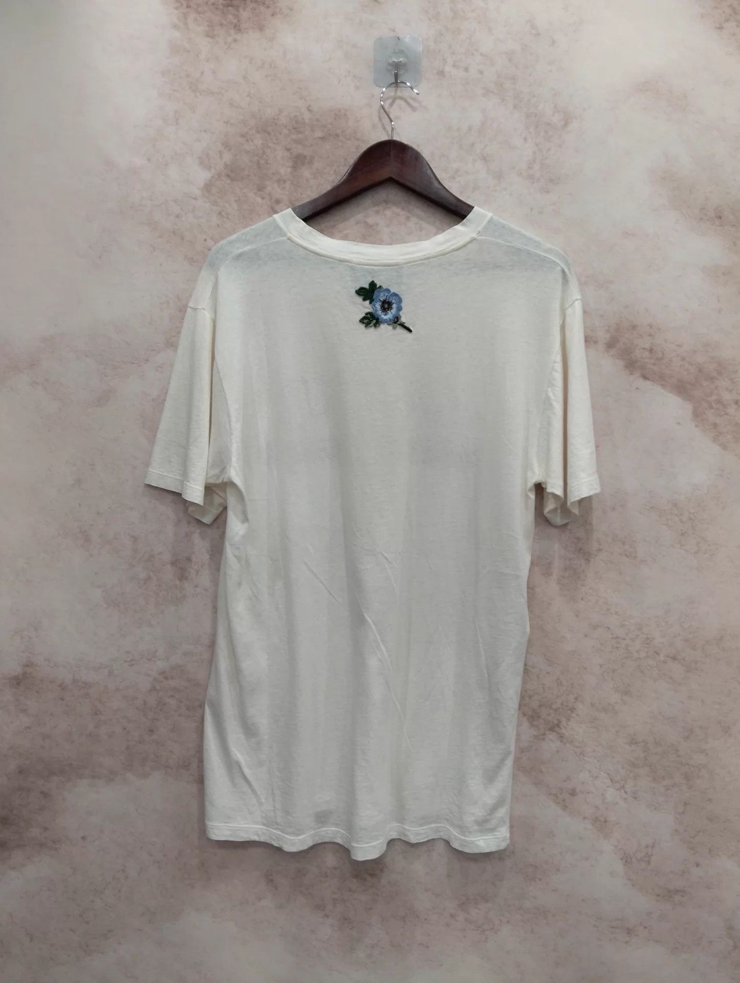 Gucci White Short Sleeve Logo Print T-Shirt Size US XS / EU 42 / 0 - 2 Thumbnail