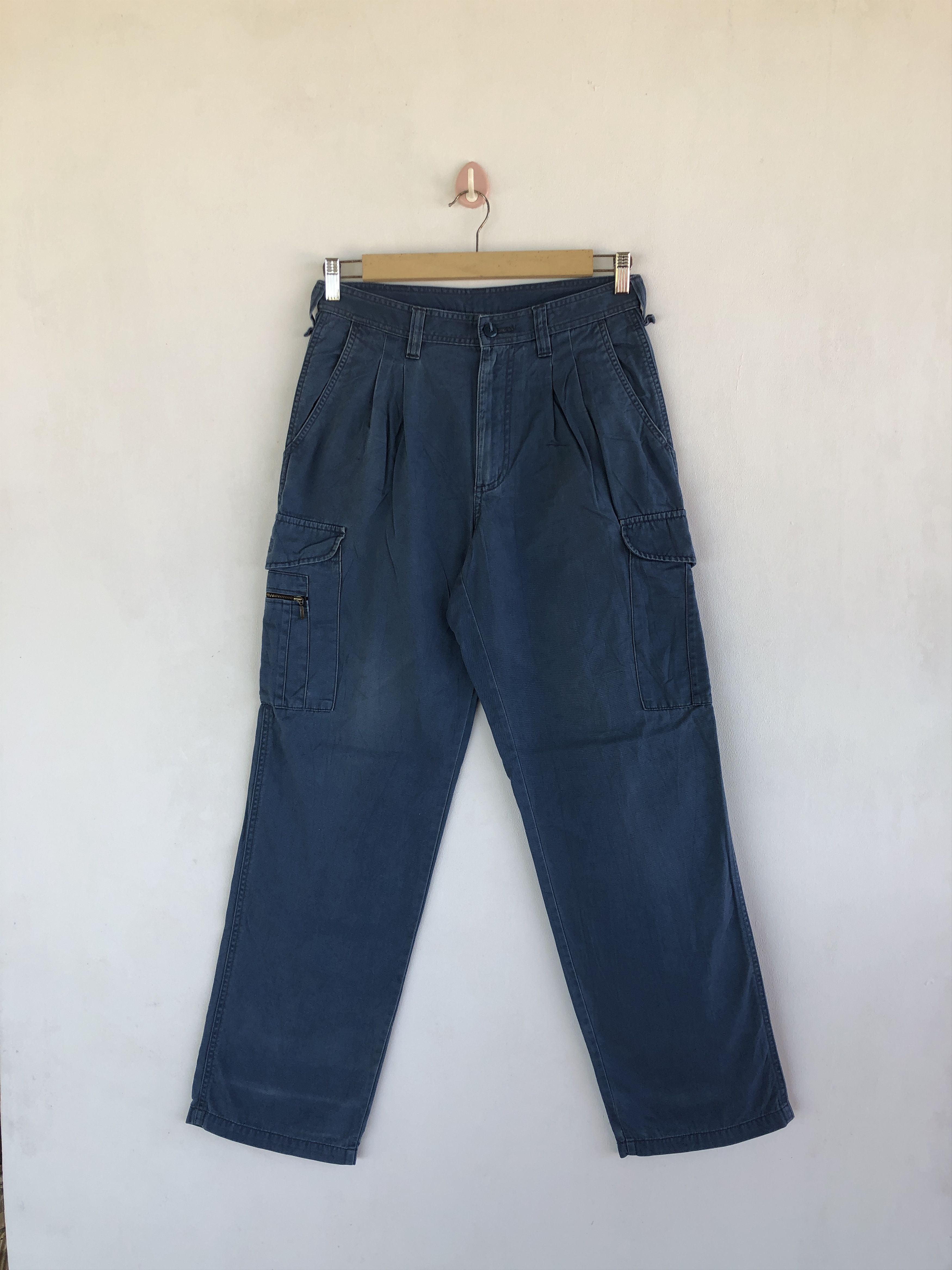 Japanese Brand Vintage Japanese Cargo Pants Multi Pocket Bondage Trousers Size 28" / US 6 / IT 42 - 2 Thumbnail