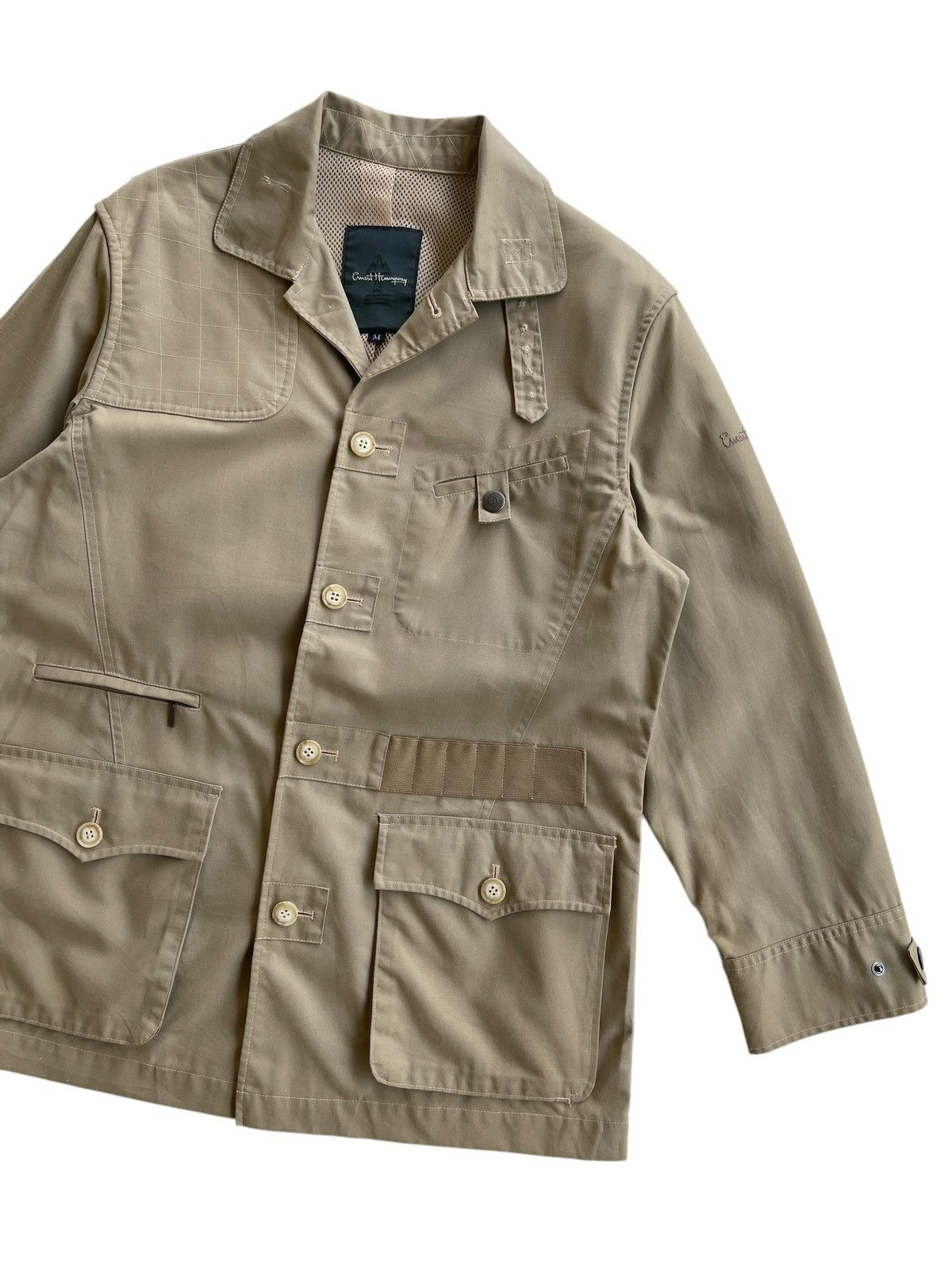 Huntington Vintage Earnest Hemingway Hunting Safari Jacket Size US M / EU 48-50 / 2 - 8 Thumbnail