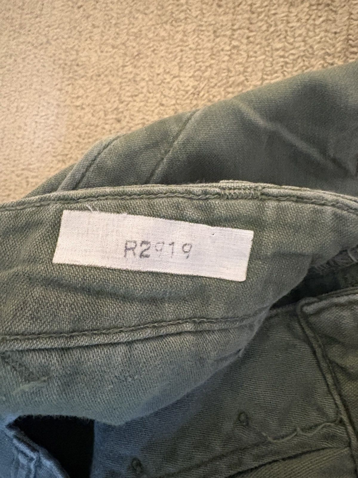 Vintage Vintage OG-107 Olive Army Pants USA 80s Military Size 32 Size US 32 / EU 48 - 8 Thumbnail