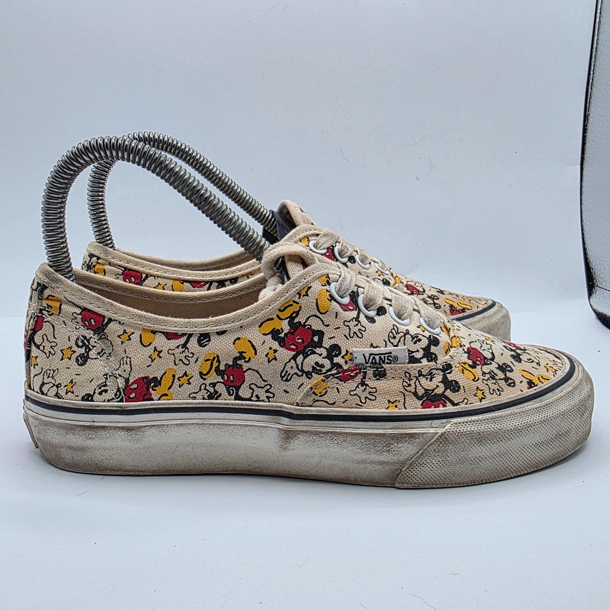 Disney × Vans Vans Original Authentic LX x Disney Mickey Womens Size 6 Cla Size US 6 / IT 36 - 12 Thumbnail