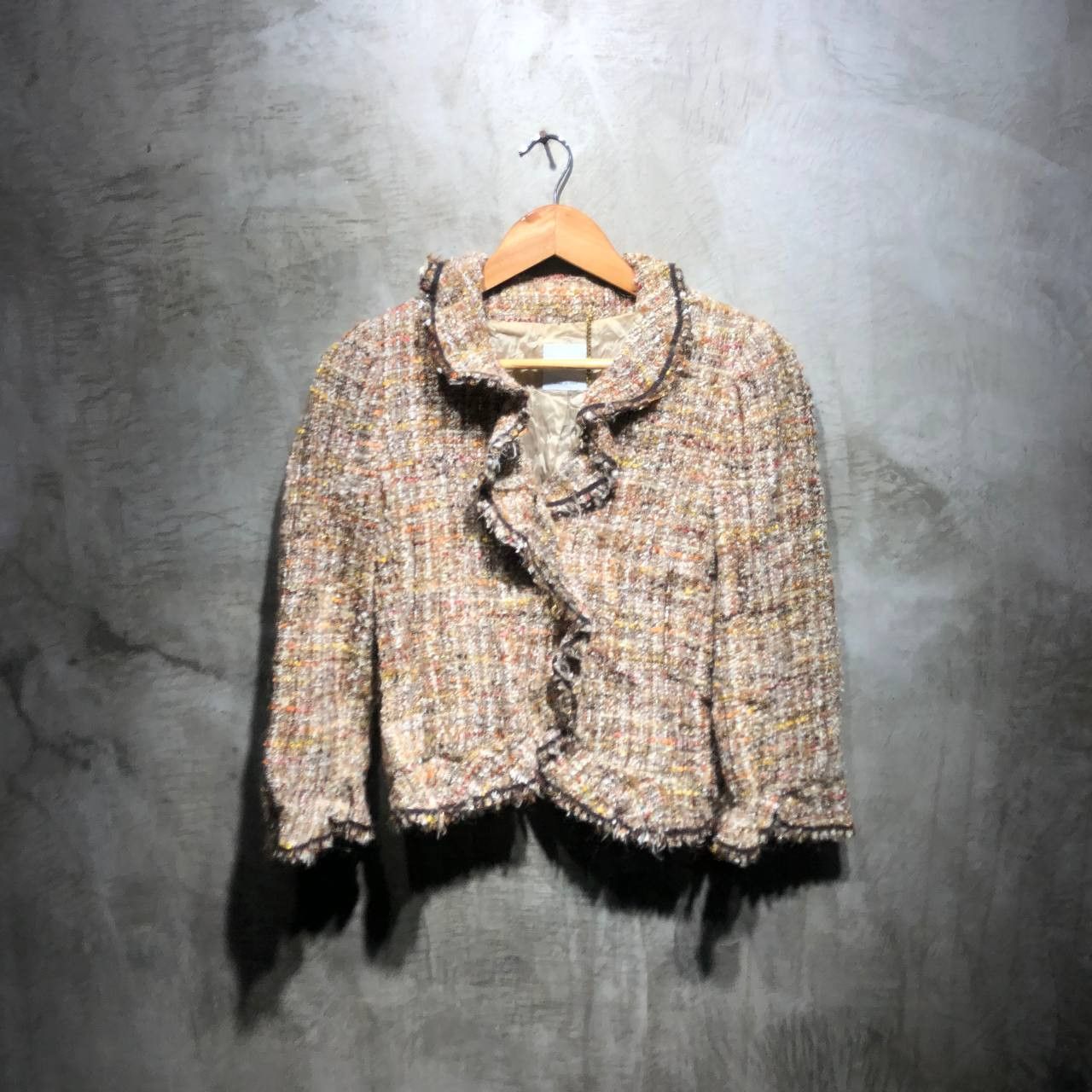 Moschino Moschino Tweeded Blazer Size XS / US 0-2 / IT 36-38 - 1 Thumbnail