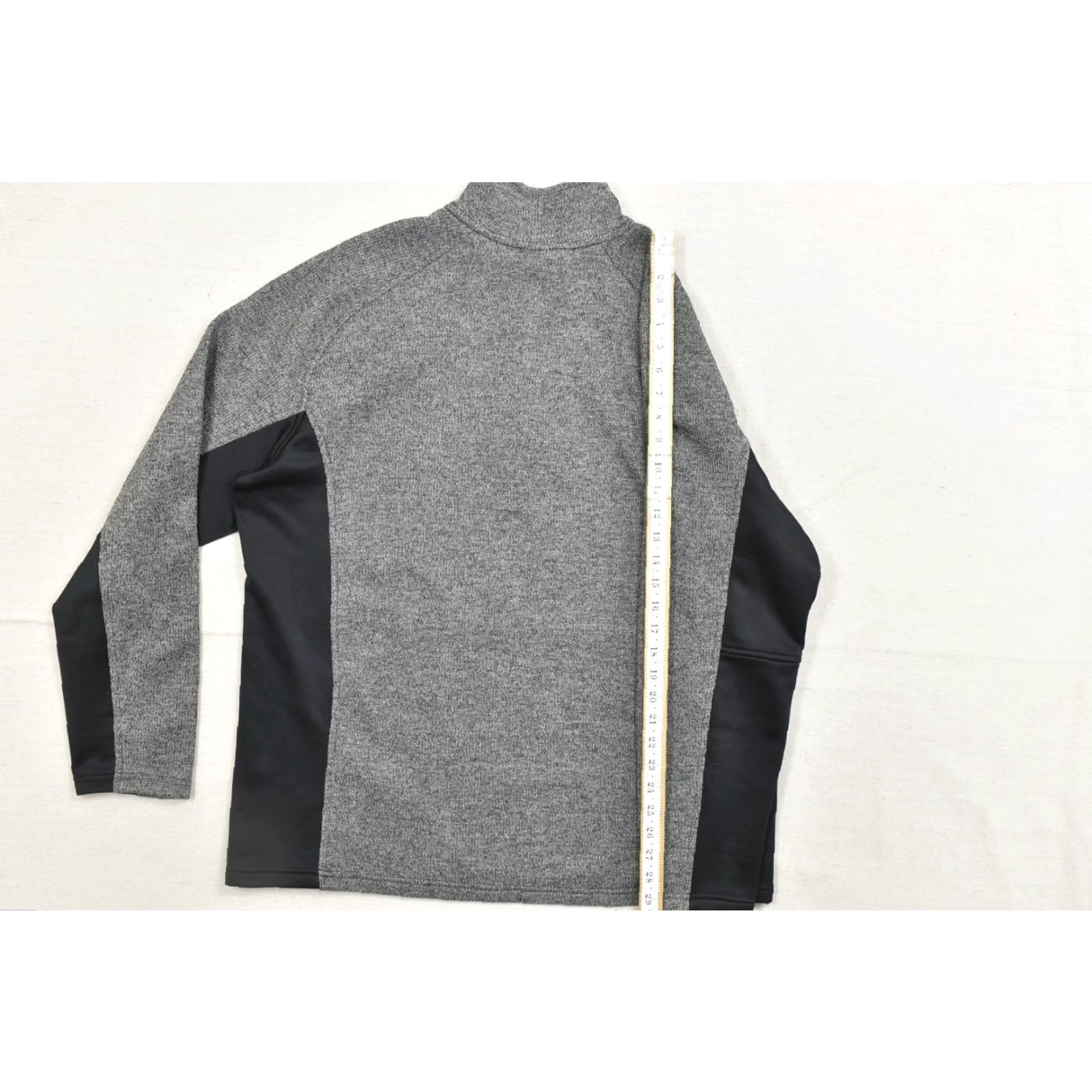 Spyder Spyder Mens Sweater 2XL Gray Black 1/4 Zip Fleece Pullover Mock Neck Outdoor Winter Casual Size US XXL / EU 58 / 5 - 4 Thumbnail
