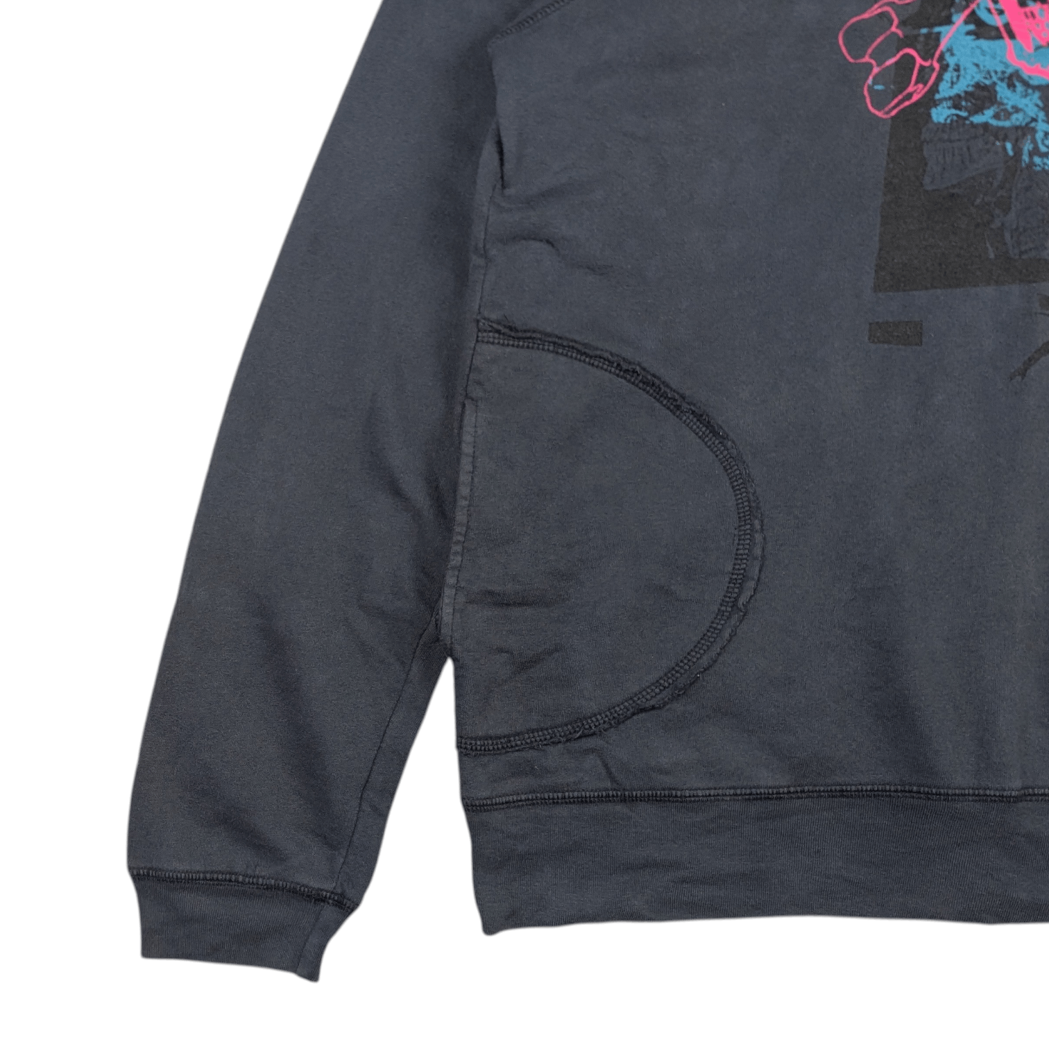 Japanese Brand Rare Hard To Find EVIL GENIUS Skull Skeleton Hoodie Size US M / EU 48-50 / 2 - 8 Thumbnail