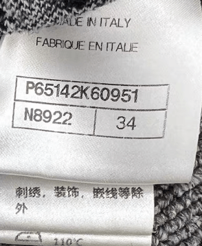Chanel Chanel Ski Collection Crystal CC Logo Knit Dress K12 Size XXS / US 00 / IT 34 - 9 Thumbnail