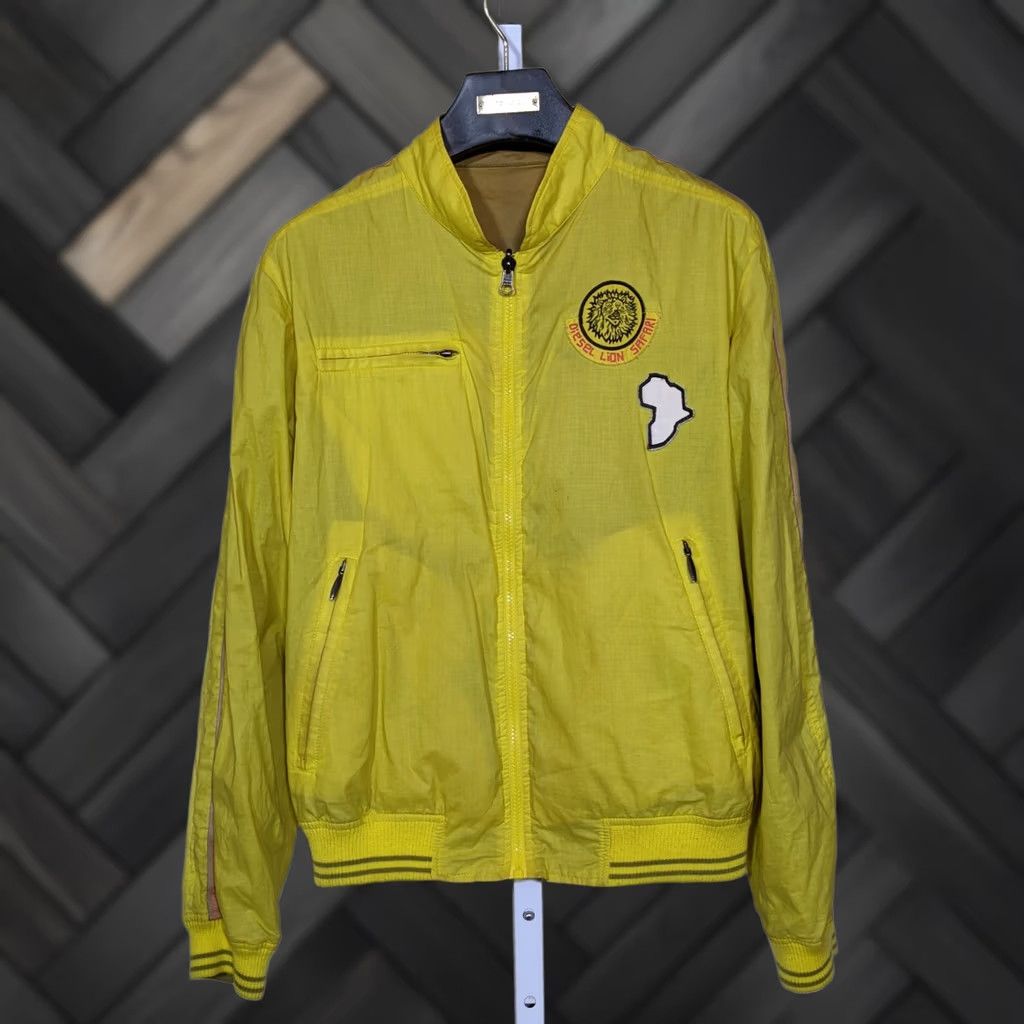 Diesel VINTAGE Diesel Lion Safari Reversible Embroidered Jacket Africa Small Y2K Mens Jacket Size US S / EU 44-46 / 1 - 1 Thumbnail