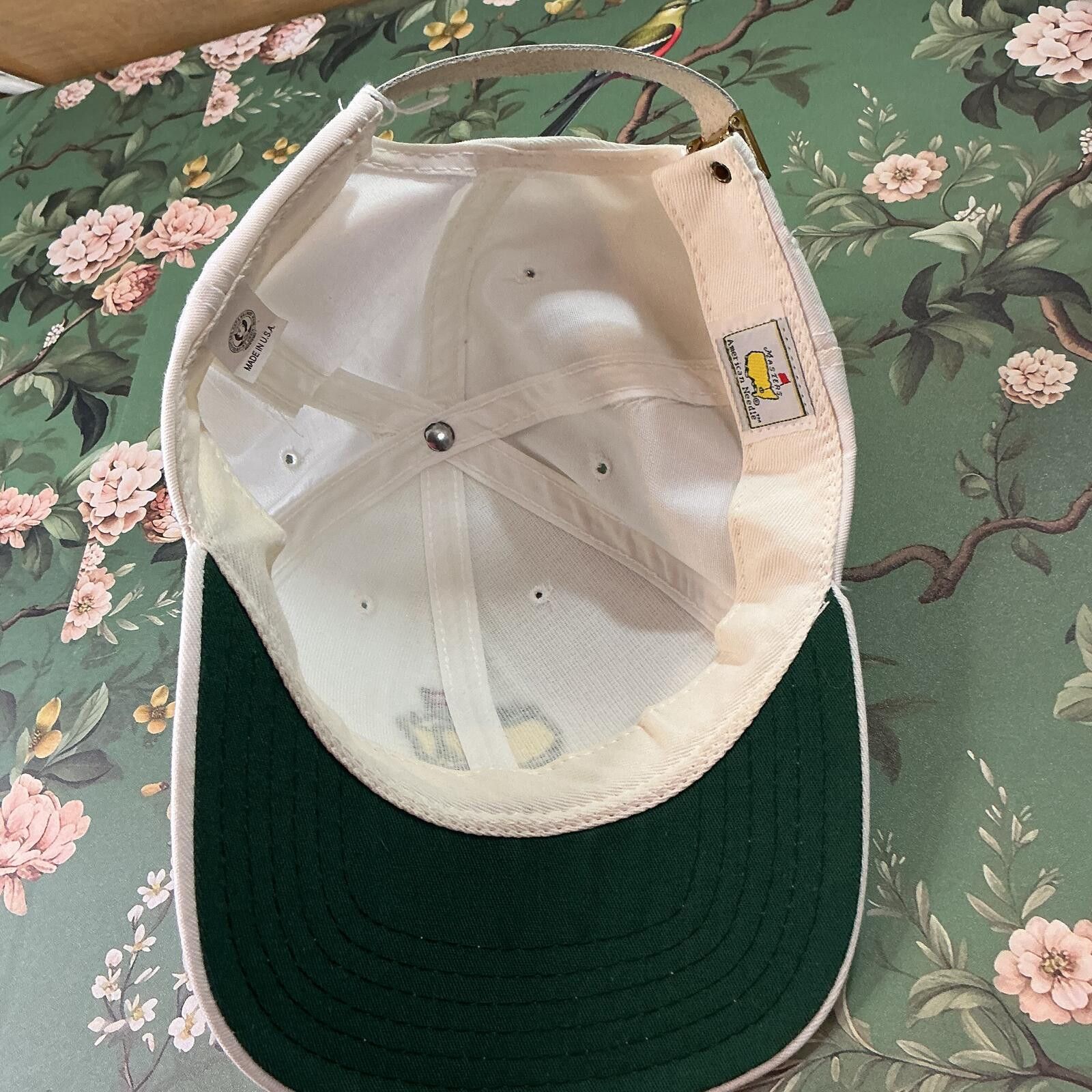 Mastermind Japan Vintage Masters Augusta National Golf Hat White USA Cap Size ONE SIZE - 9 Thumbnail