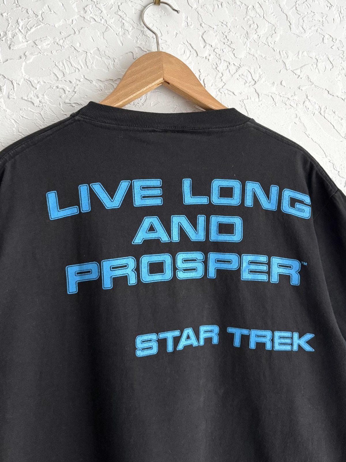 Vintage Vintage Star Trek Spock 1991 Single Stitch T-shirt Size US XL / EU 56 / 4 - 5 Thumbnail