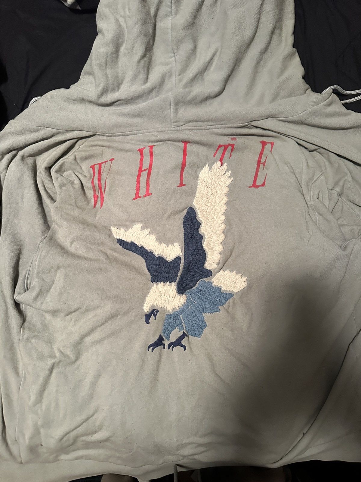 Off-White Vintage Off-White eagle hoodie Size US XL / EU 56 / 4 - 1 Thumbnail