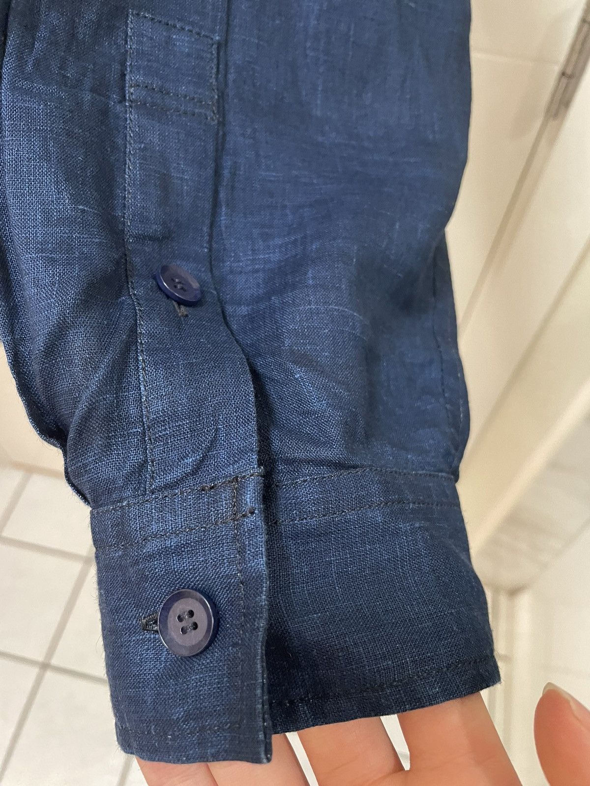 Yohji Yamamoto Yohji Yamamoto Pour Homme S/S 23 Spare Collar Long Shirt Size US L / EU 52-54 / 3 - 11 Thumbnail