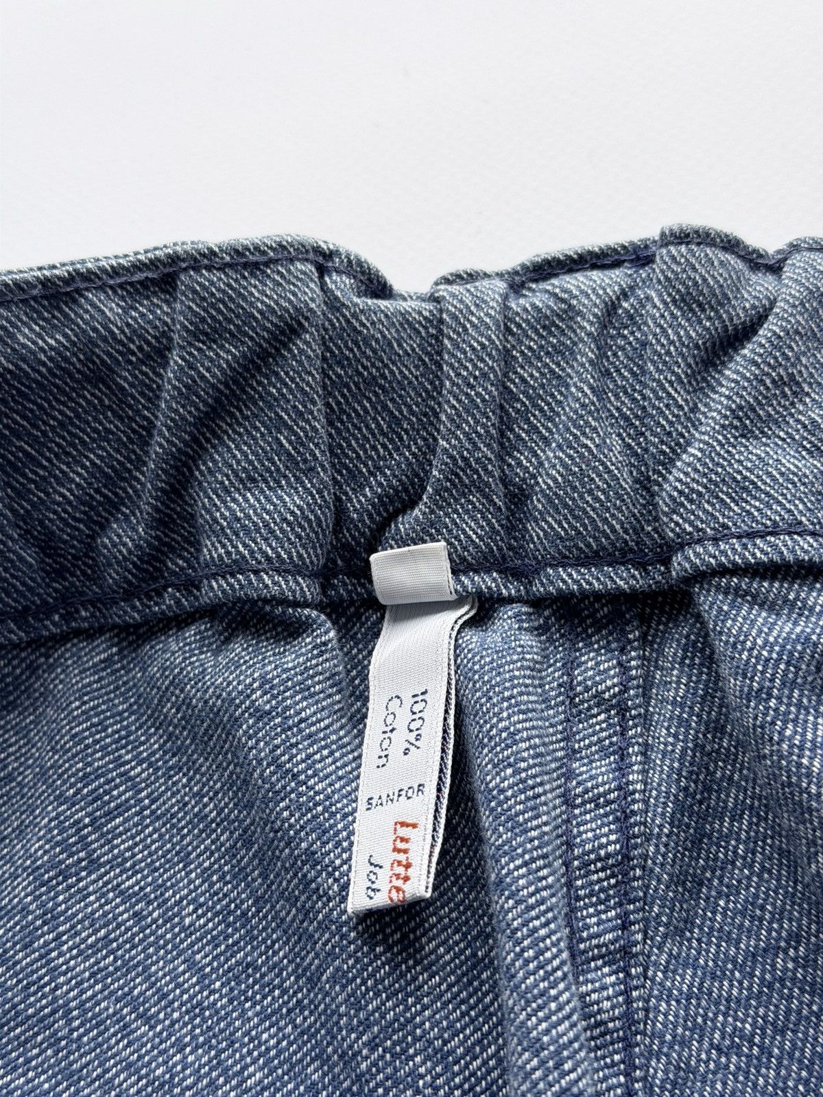 Vetra Vintage 80s French Denim Patchwork Distressed Work Pants Size US 36 / EU 52 - 8 Thumbnail