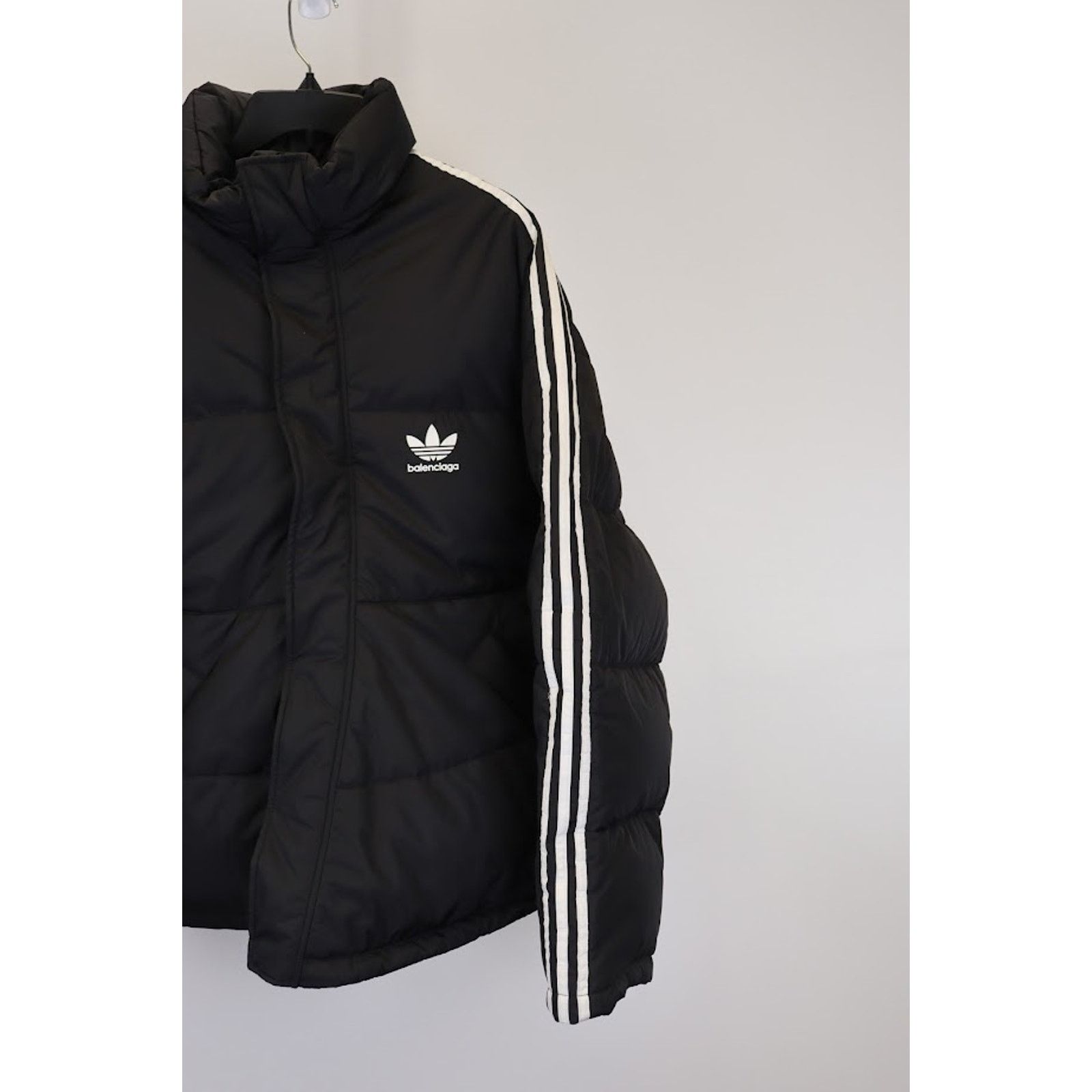 Adidas × Balenciaga o1rshd1 Puffer Jacket in Black Size US L / EU 52-54 / 3 - 3 Thumbnail
