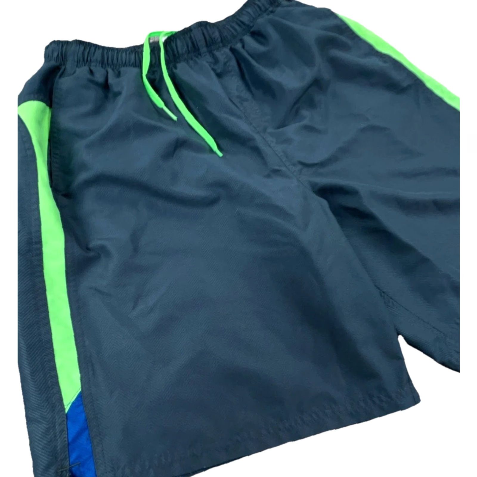 Nike Nike Swim Trunks Men XL Gray Green Bored Shorts Lined Pocket Adult 28" Waist Size US 39 - 3 Thumbnail