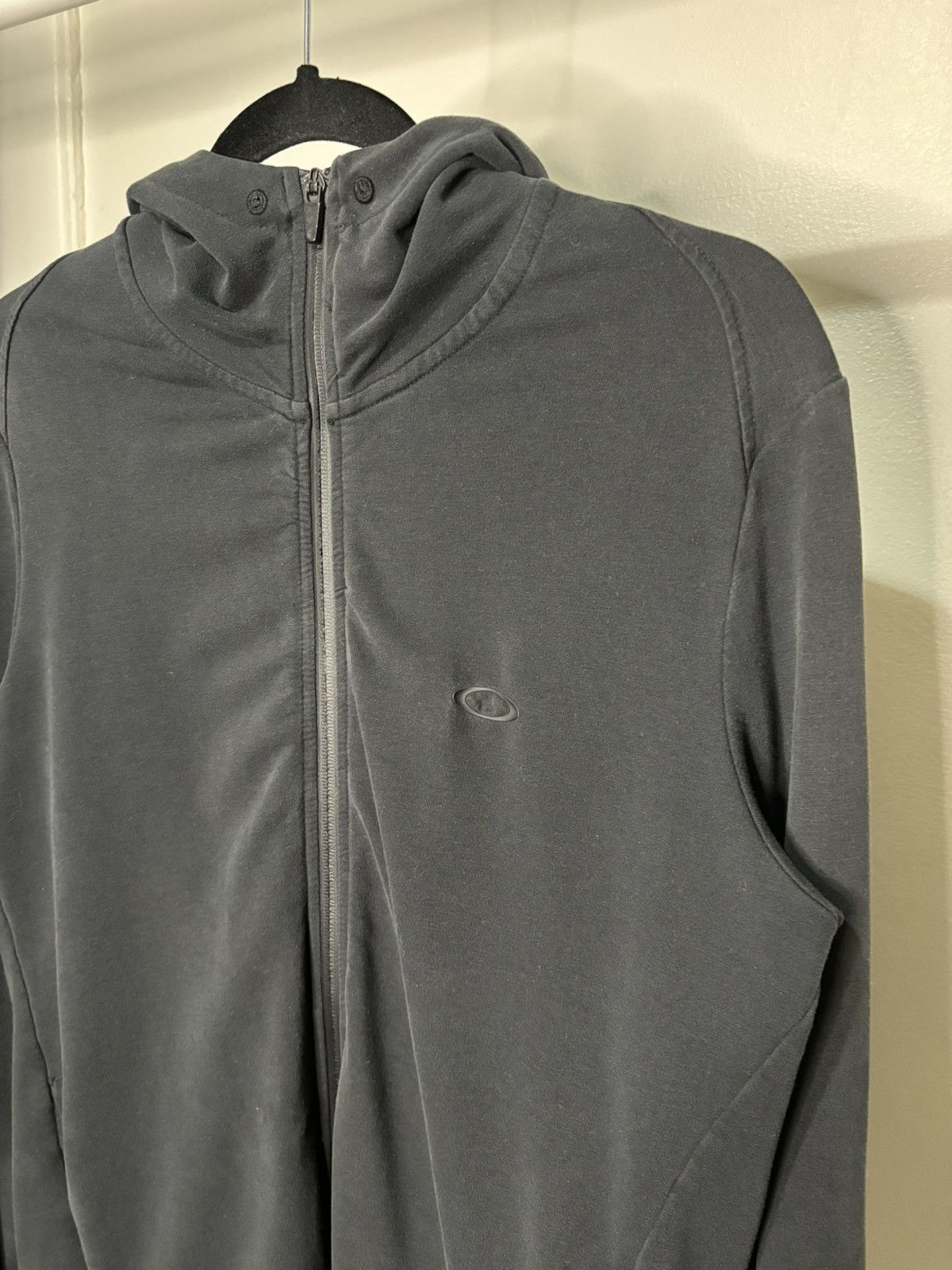 Oakley Oakley Faded Black Zip-Up Hoodie Size US S / EU 44-46 / 1 - 2 Thumbnail
