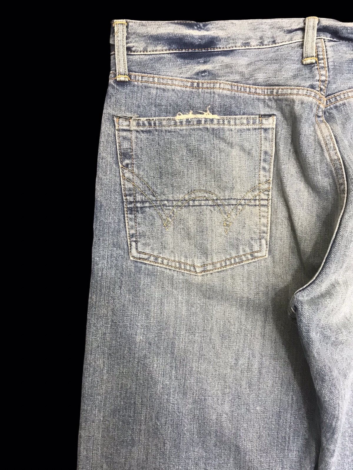 Edwin 💥WIDE BAGGY💥90s Style EDWIN 505ZX Selvedge Denim F425 Size US 34 / EU 50 - 11 Thumbnail