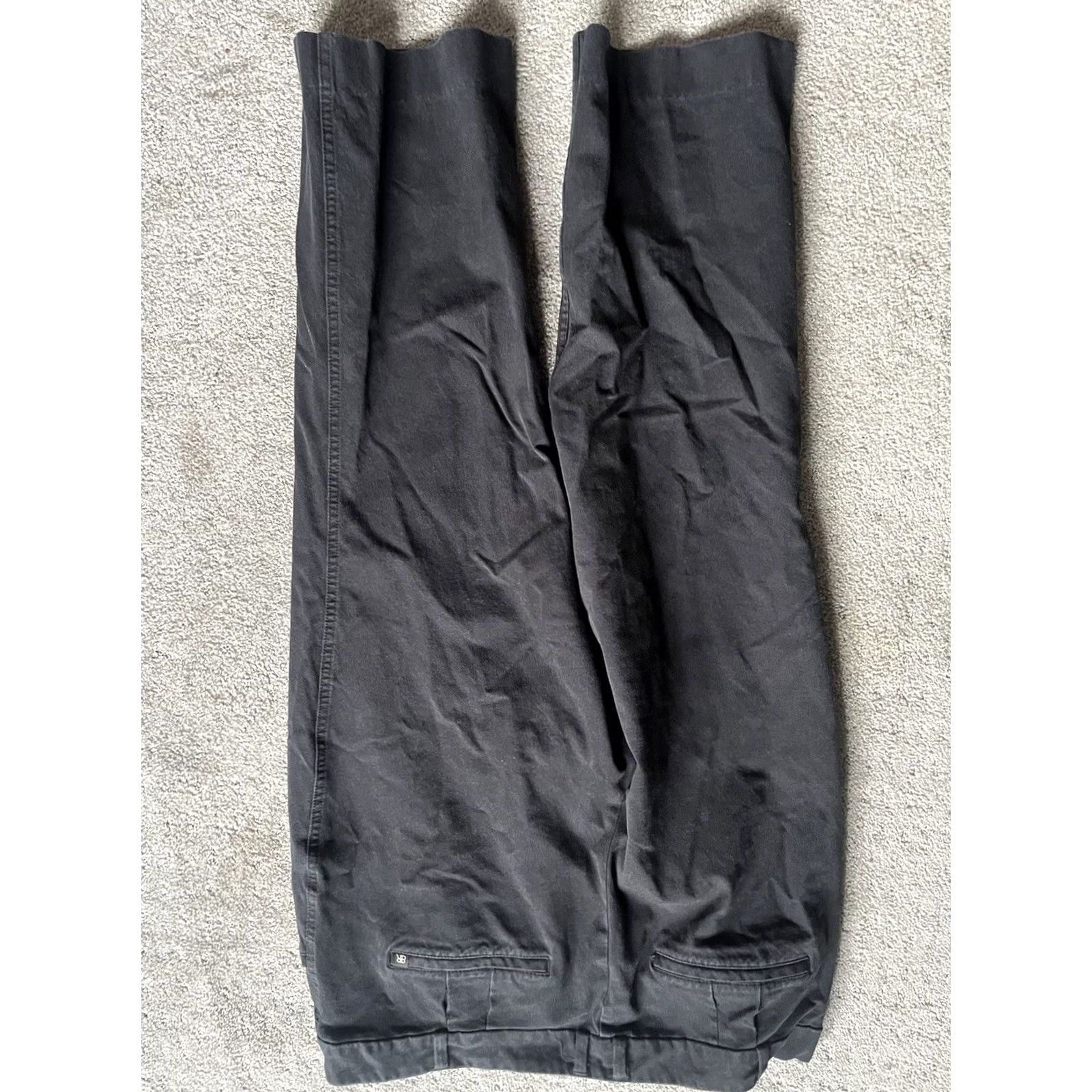 Banana Republic Banana Republic Crop Pants Womens 14 Black Stretch Straight Leg Casual Capri Pants Size 36" / US 14 / IT 50 - 5 Thumbnail