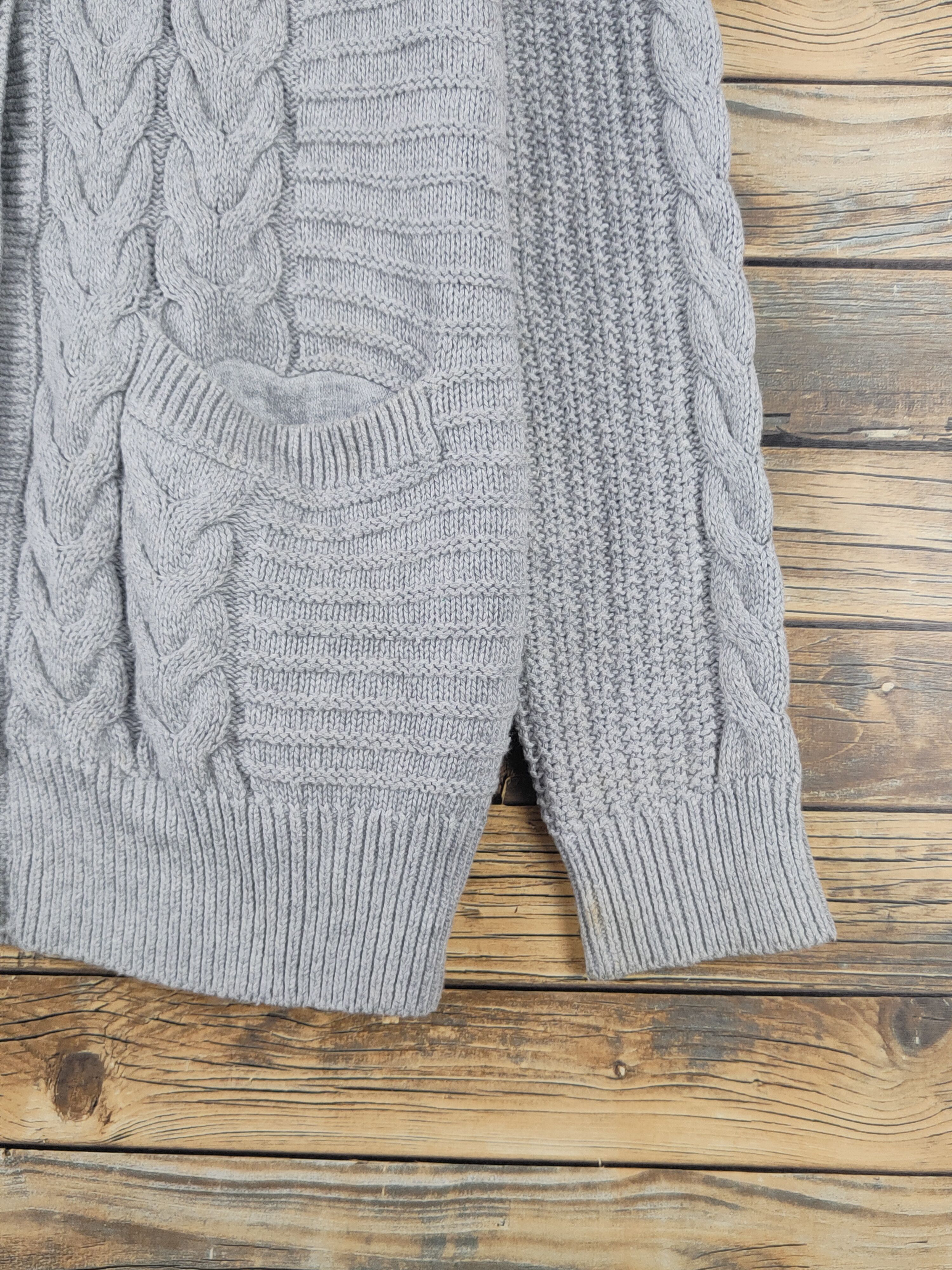 Aran Isles Knitwear Gap Gray Knitwear Cardigan #W1820 Size US S / EU 44-46 / 1 - 6 Thumbnail