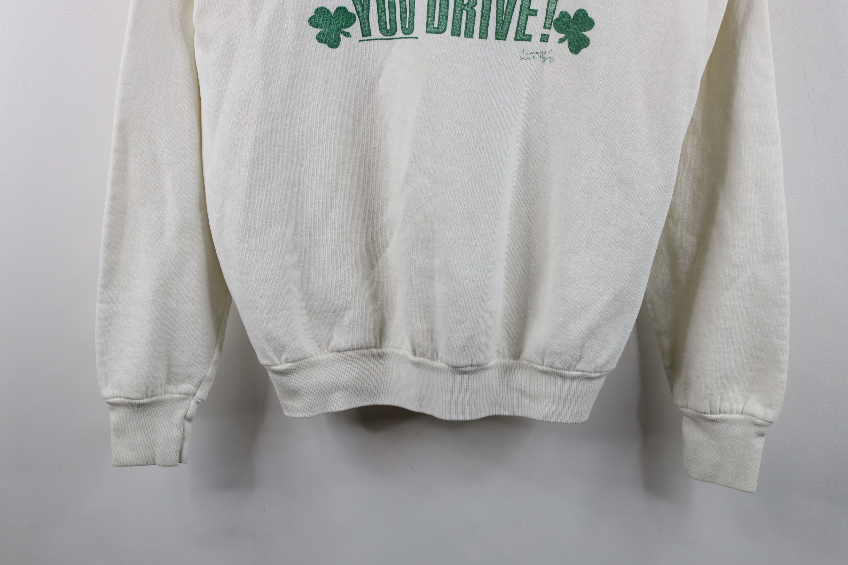 Vintage Vintage 90s Day Designated Drinker Crewneck Sweatshirt USA Size US XL / EU 56 / 4 - 3 Thumbnail
