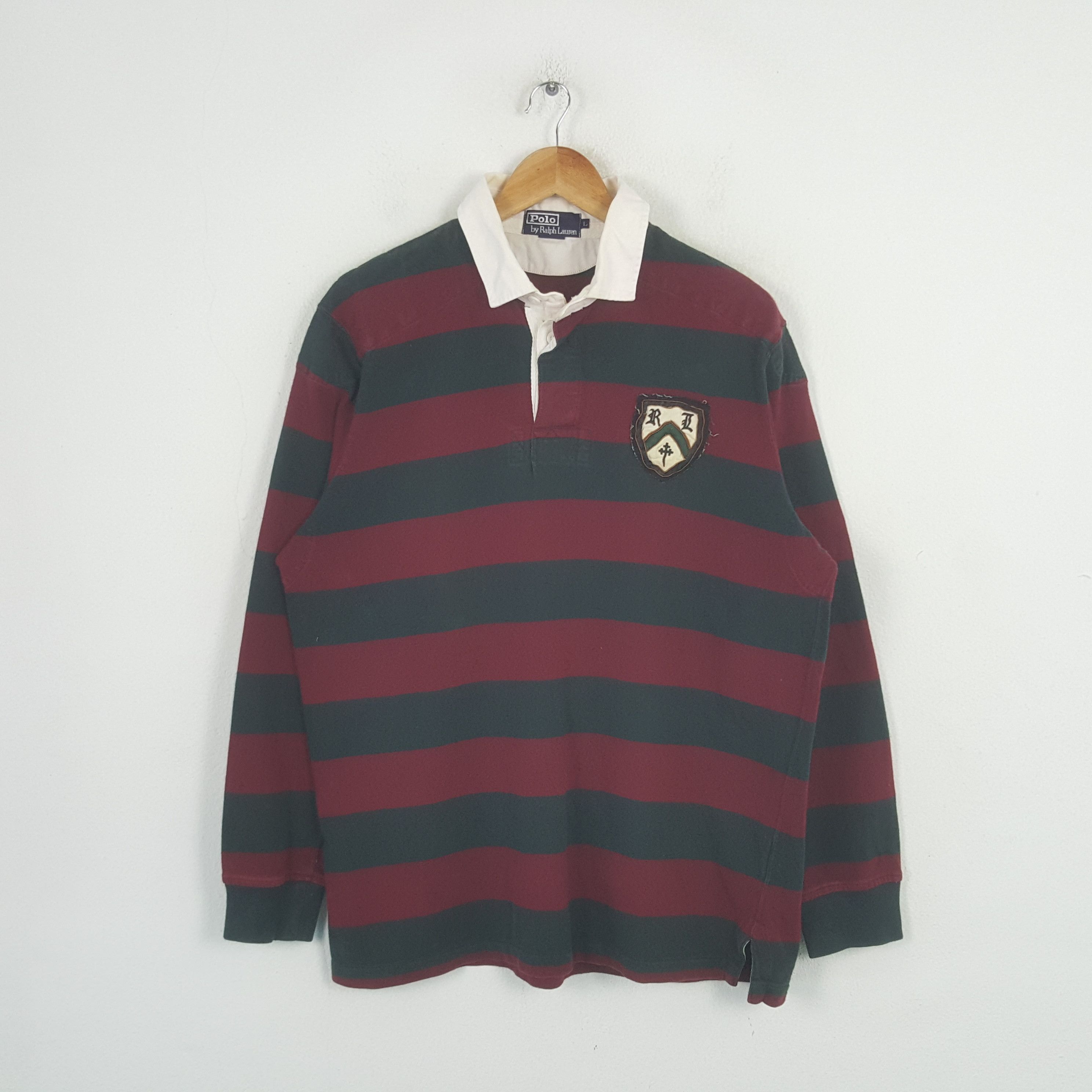 Polo Ralph Lauren Vintage Polo Ralph Lauren American Strips Polos RR18 Size US XL / EU 56 / 4 - 1 Thumbnail