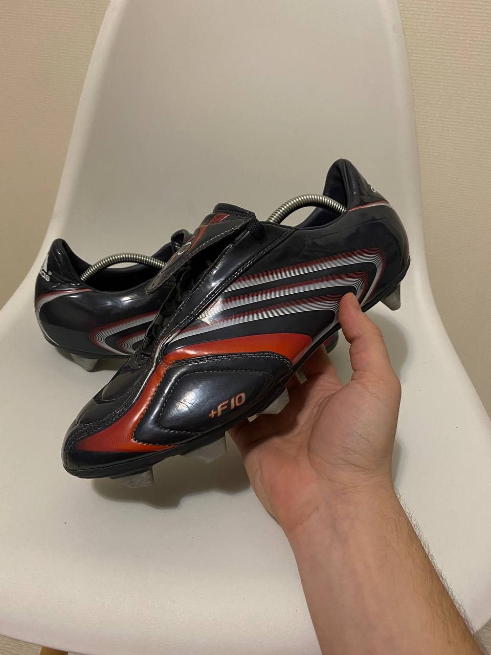 Adidas × Vintage Vintage Adidas +F10 FG Cleats 2006 Soccer Boots size US 10 Size US 13 / EU 46 - 1 Thumbnail