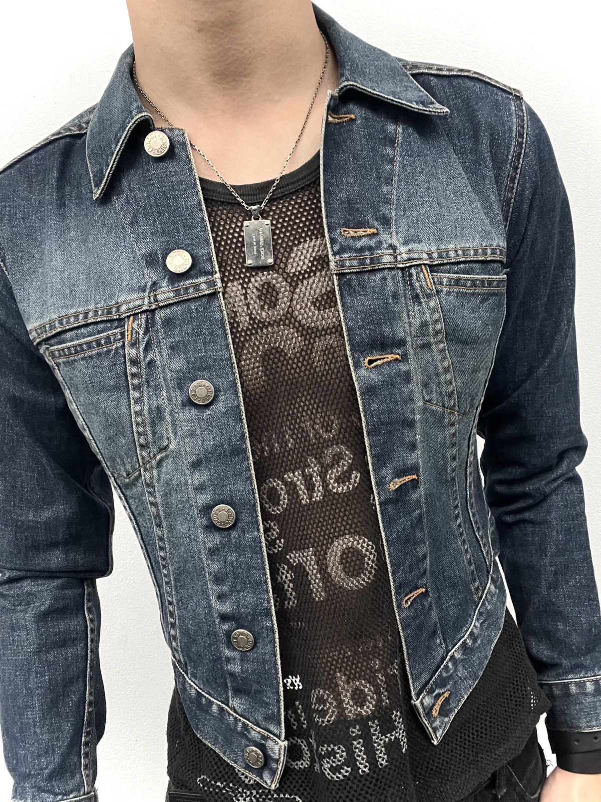 Gucci 2000s Gucci By Tom Ford Denim Jacket Size US S / EU 44-46 / 1 - 3 Thumbnail